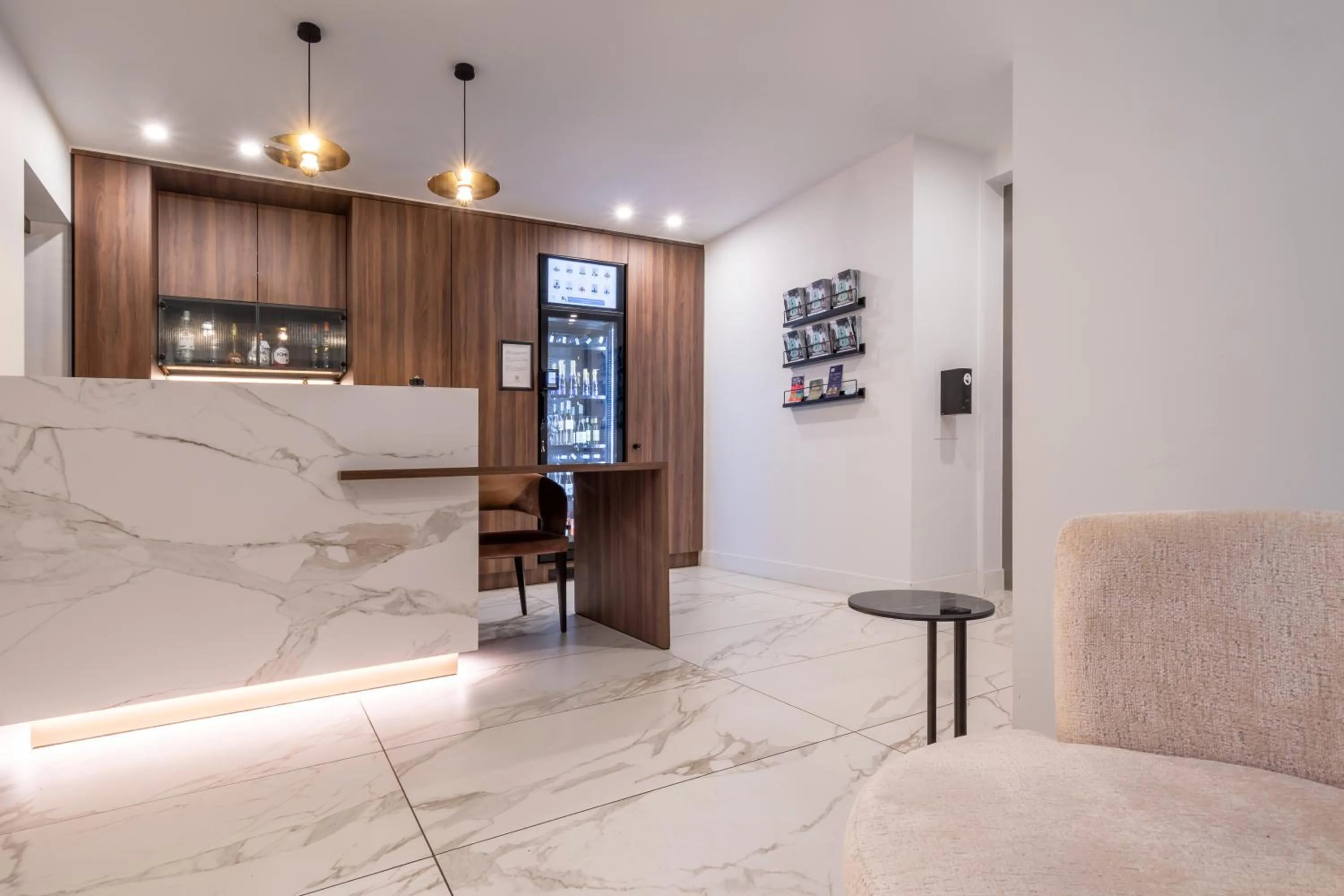 Lobby or reception in ONE TWO FOUR - Hotel & Spa