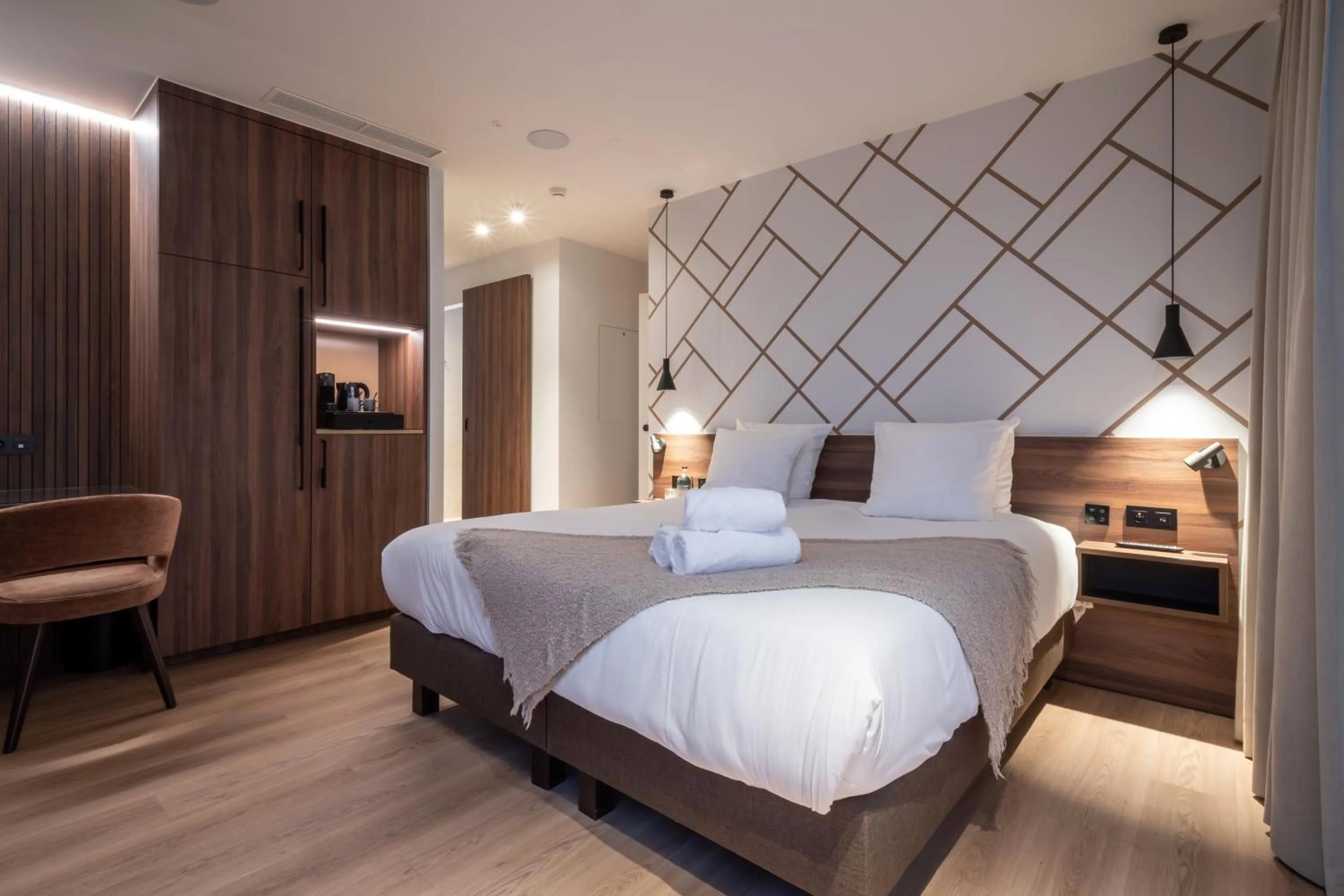 Bedroom, Bed in ONE TWO FOUR - Hotel & Spa