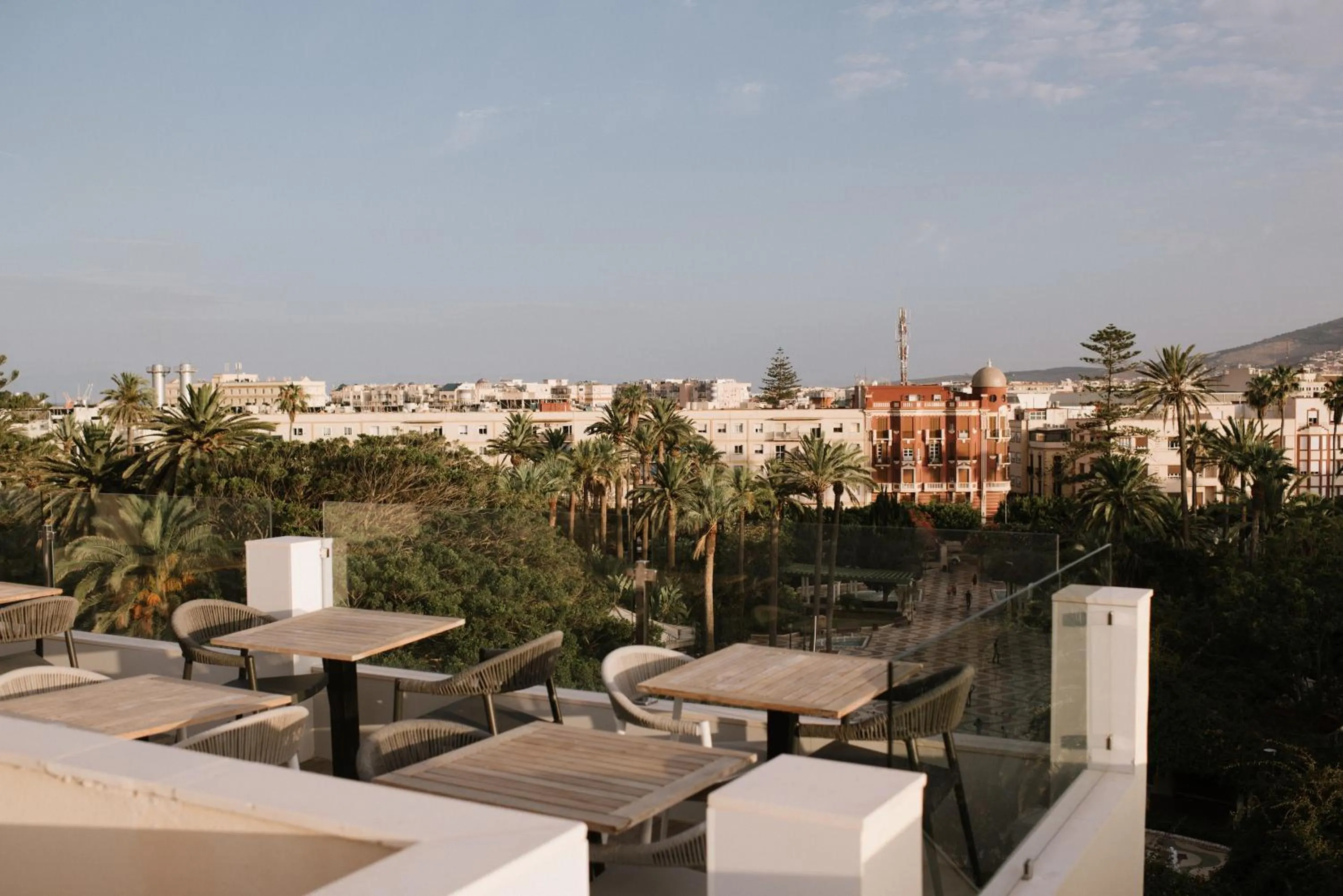 Balcony/Terrace in Hotel Melilla Centro