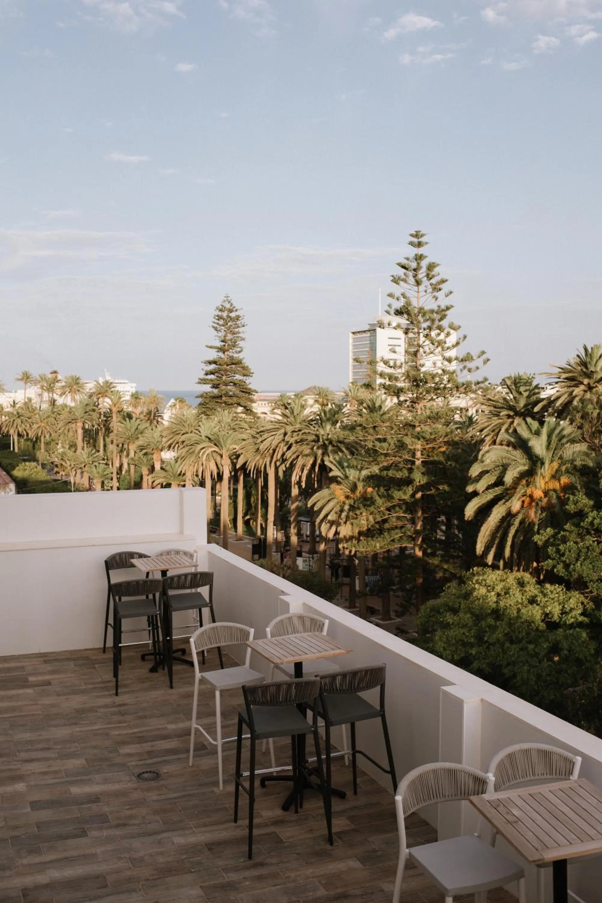 Balcony/Terrace in Hotel Melilla Centro