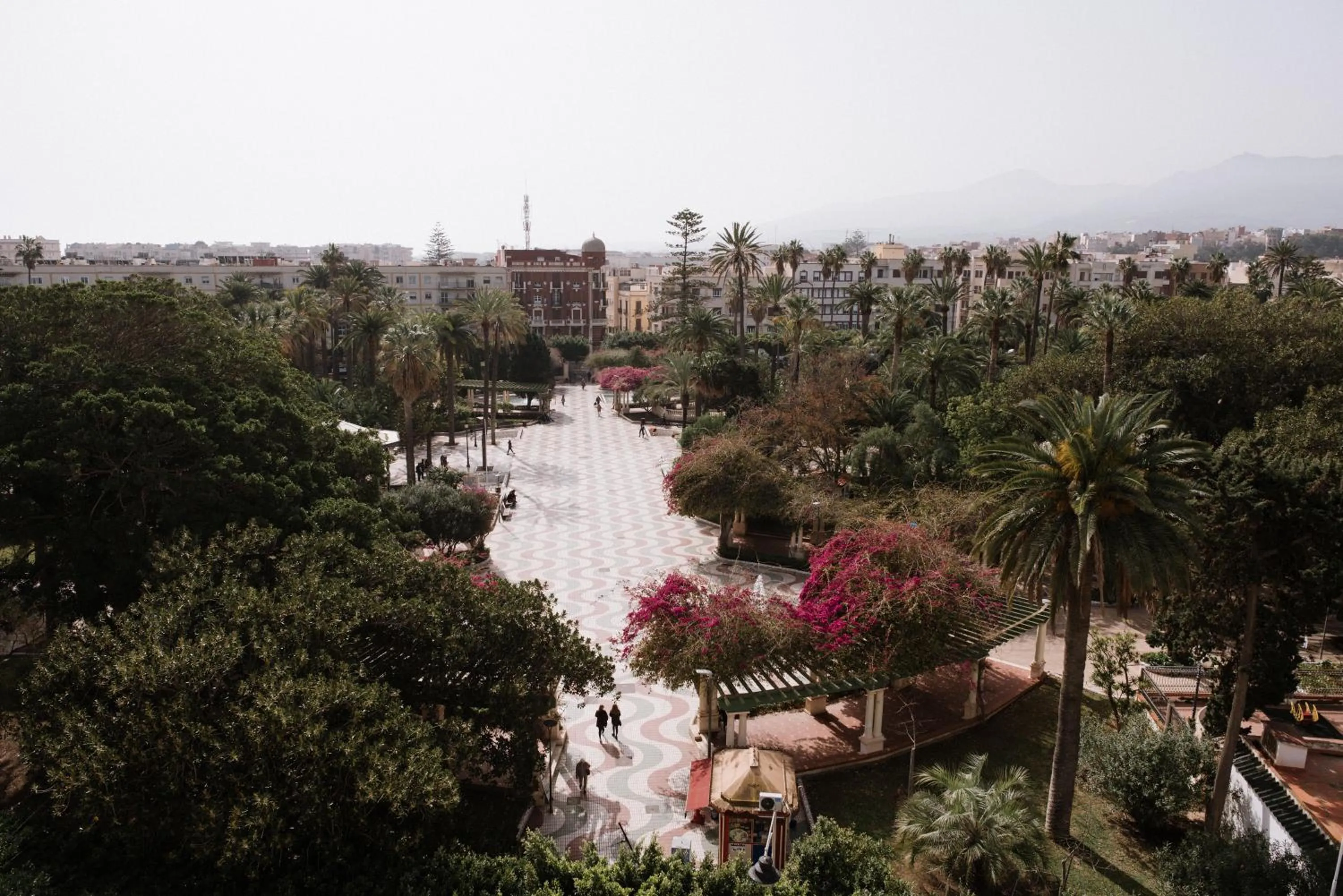 Bird's eye view in Hotel Melilla Centro