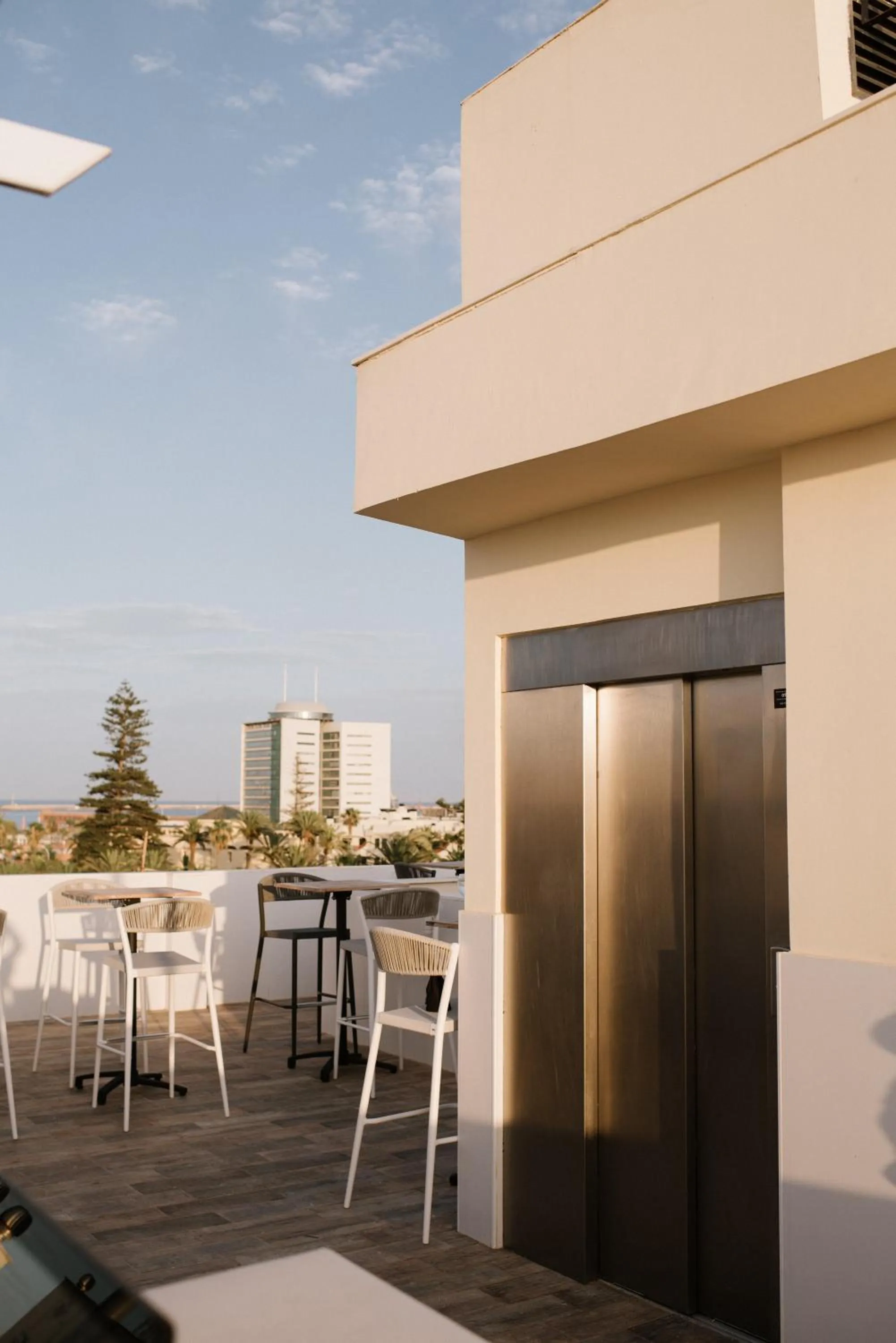 Balcony/Terrace in Hotel Melilla Centro