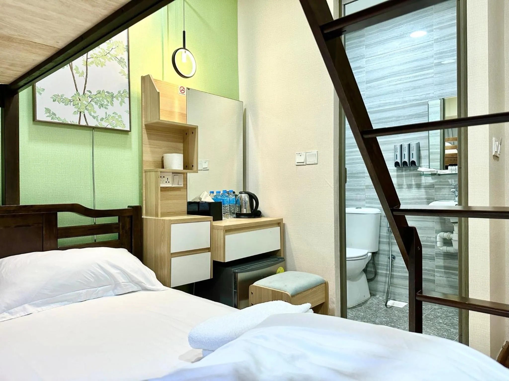 Bed in Snow Hotel Lavender