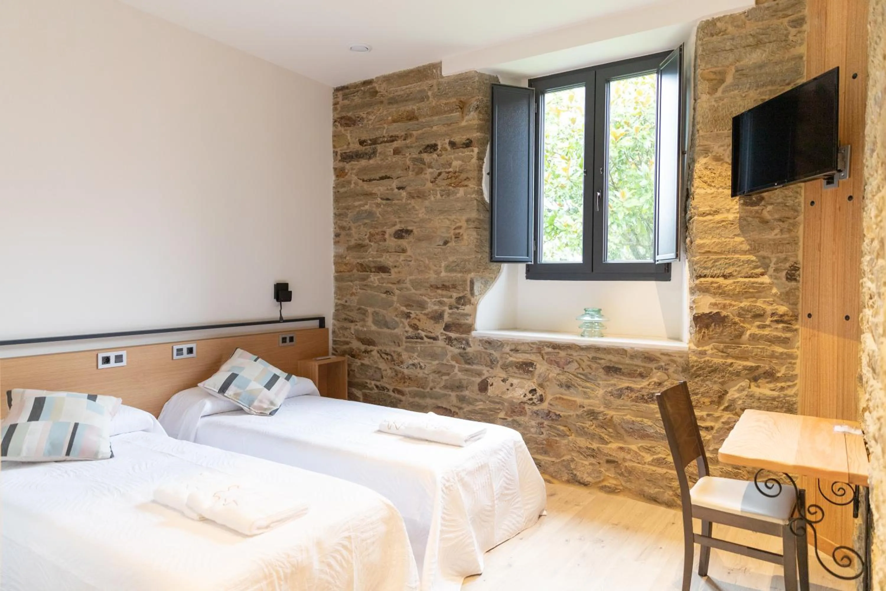 Bed in Hotel Casa da Luz