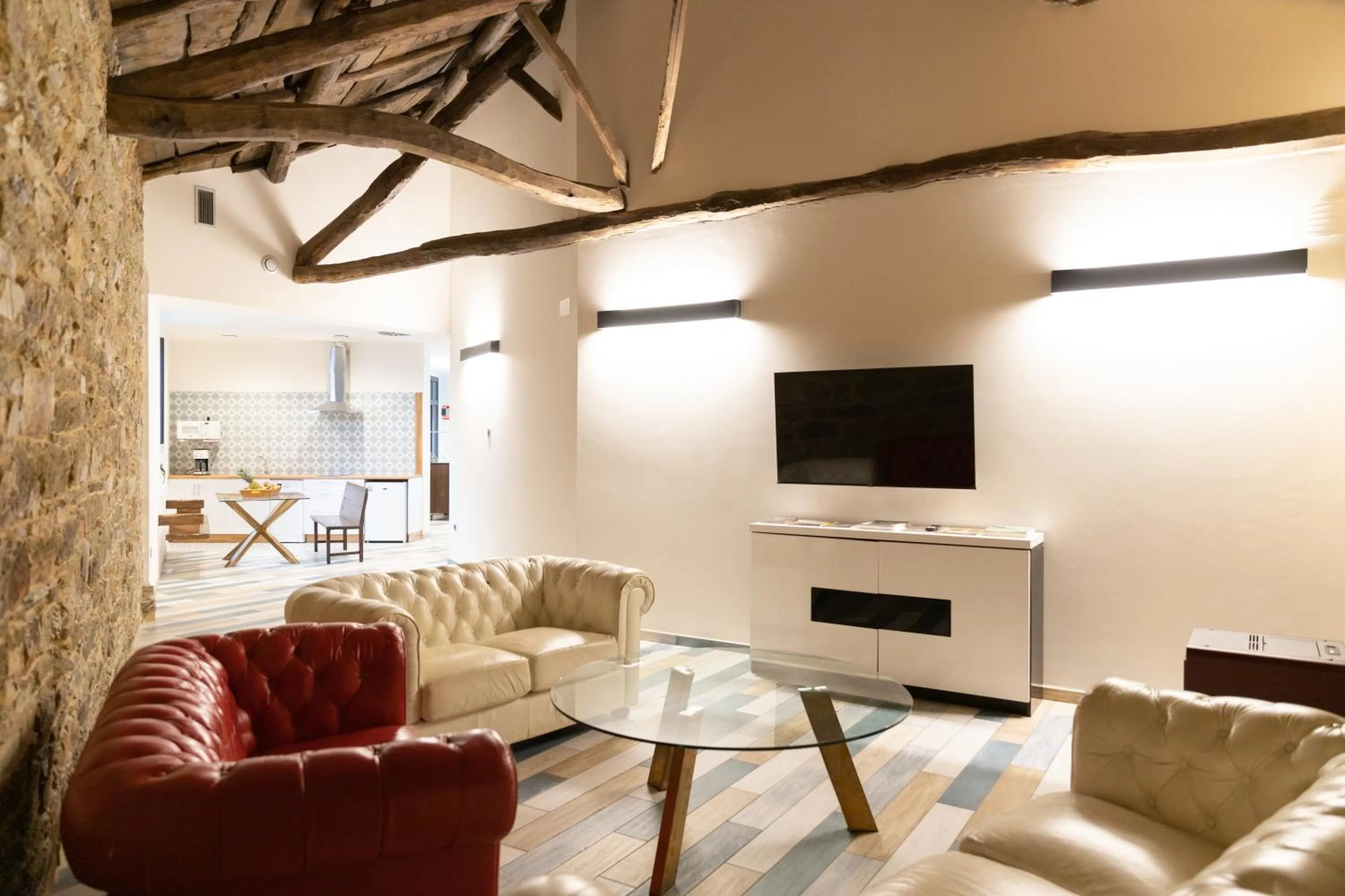 Communal lounge/ TV room in Hotel Casa da Luz