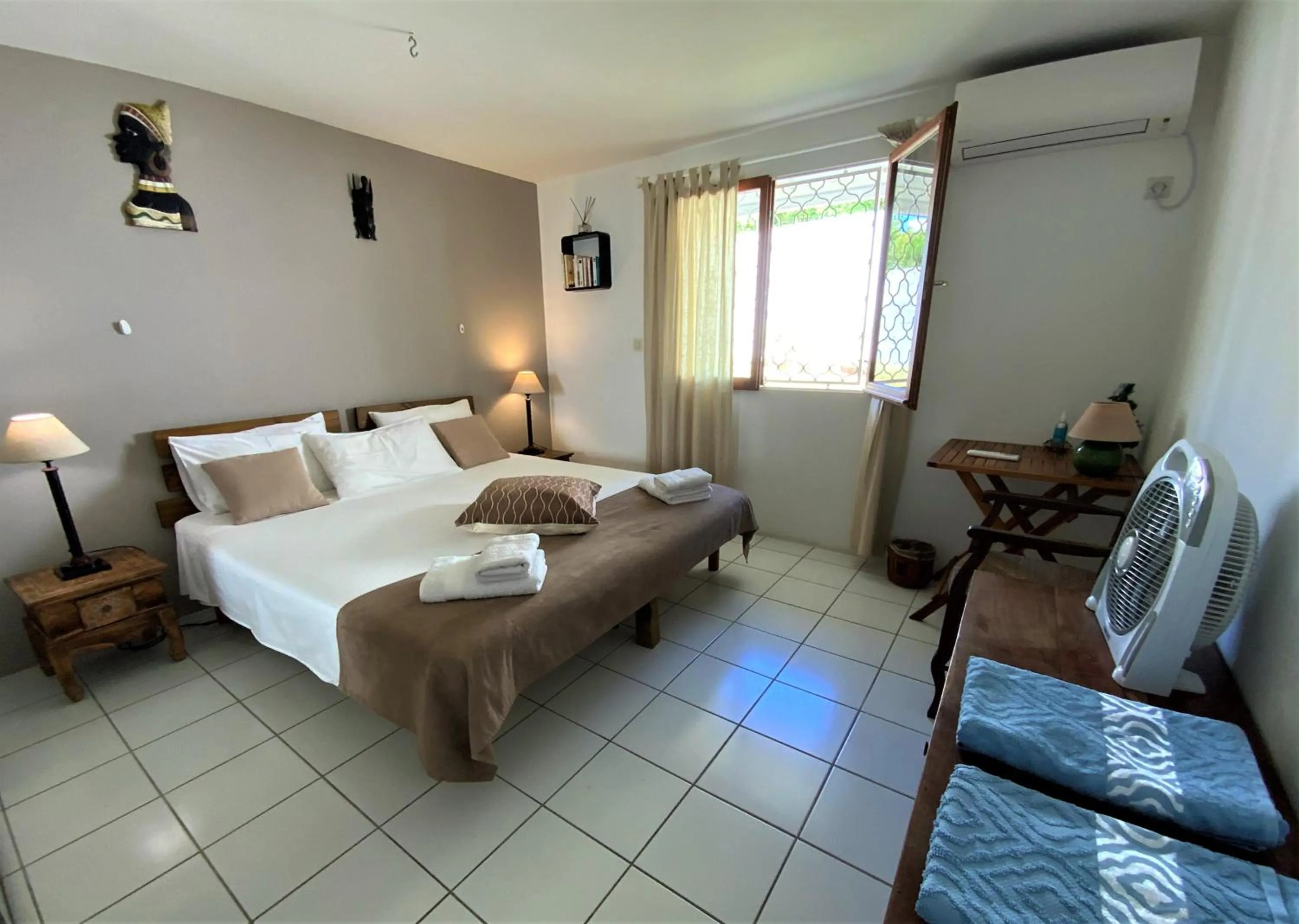 Bed in Villa Soley Caraïbe