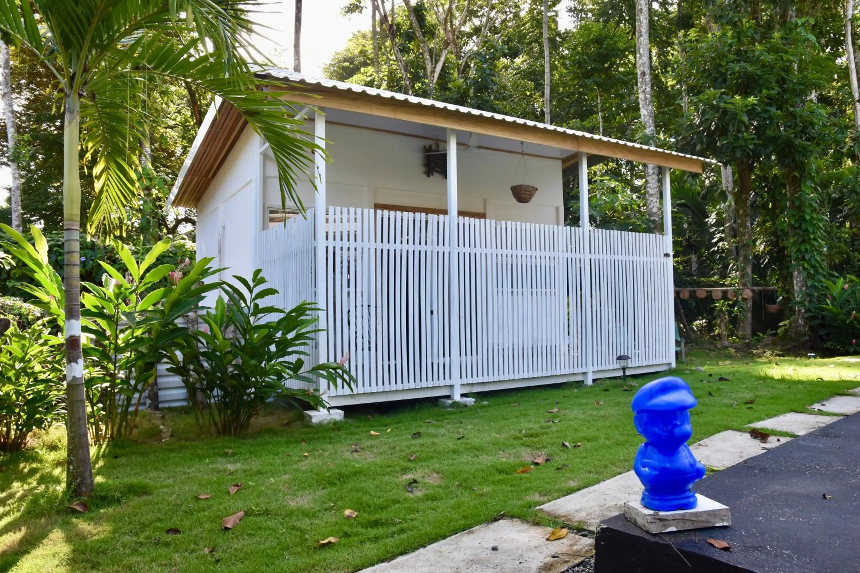 Garden view in Olivia del caribe suite