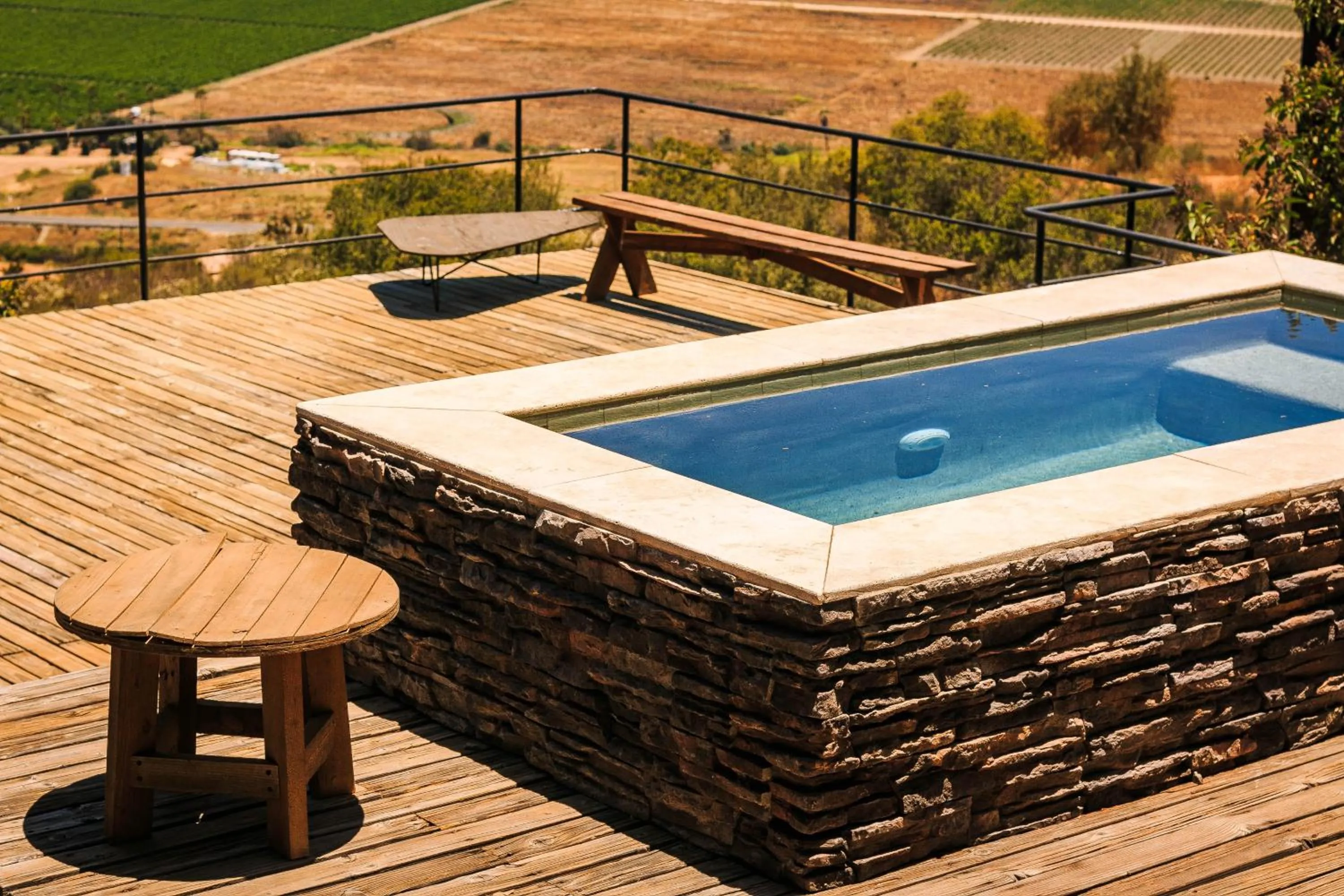 Hot Tub in Villa Garven