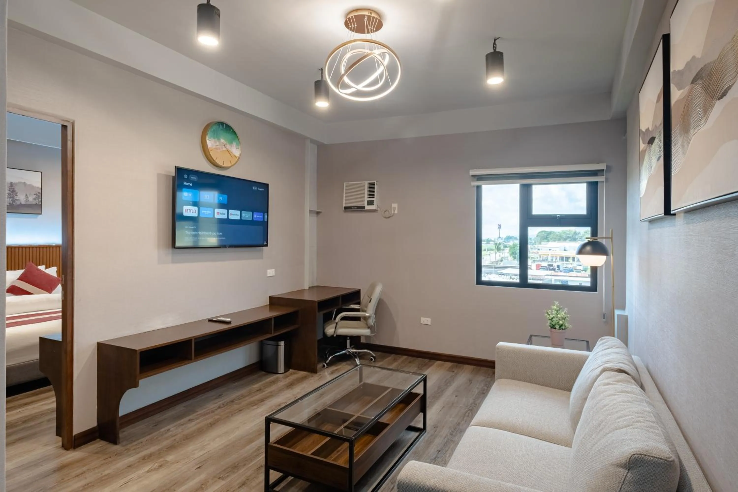 Living room in Kekehyu Business Hotel