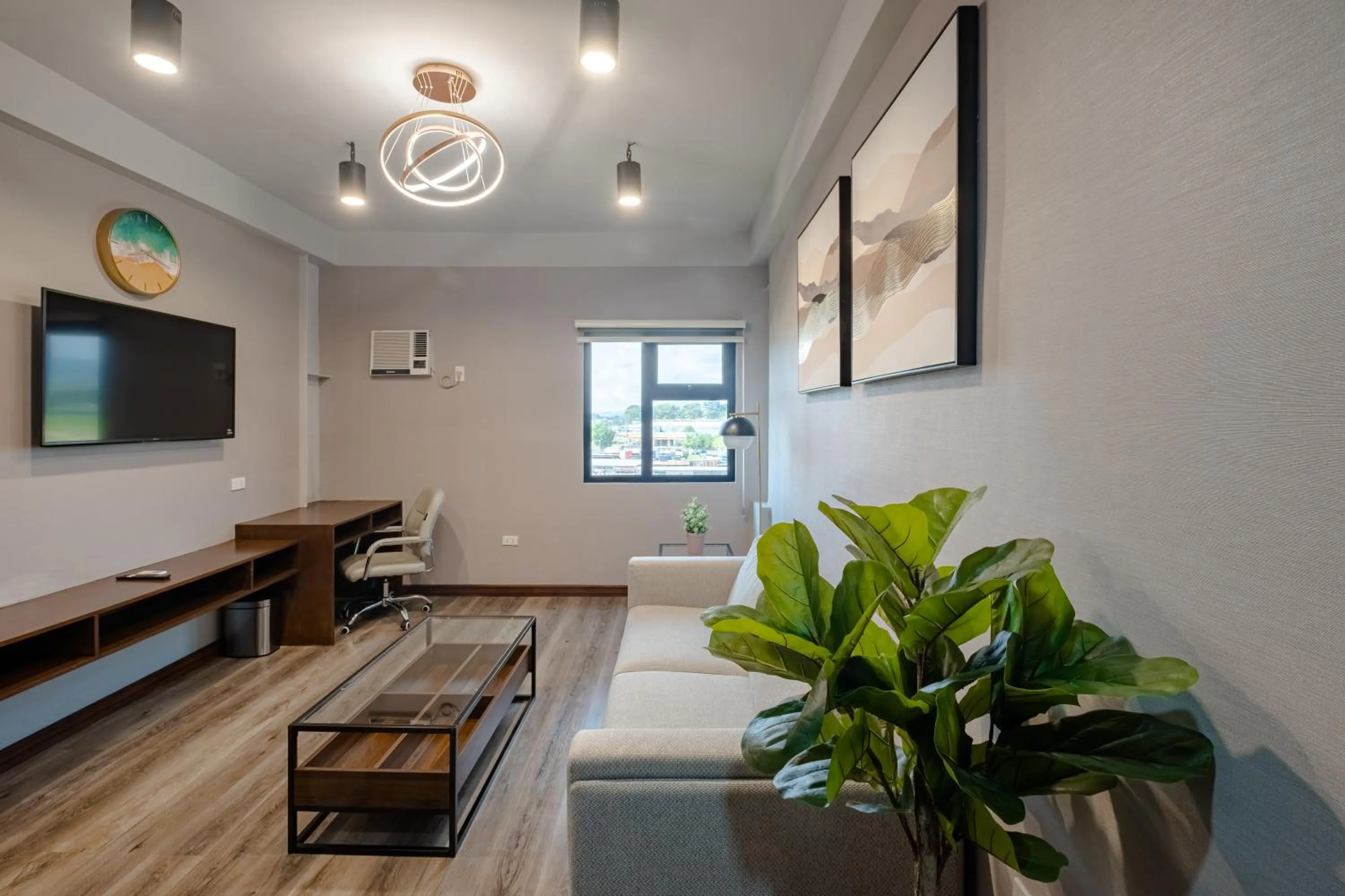 Living room in Kekehyu Business Hotel