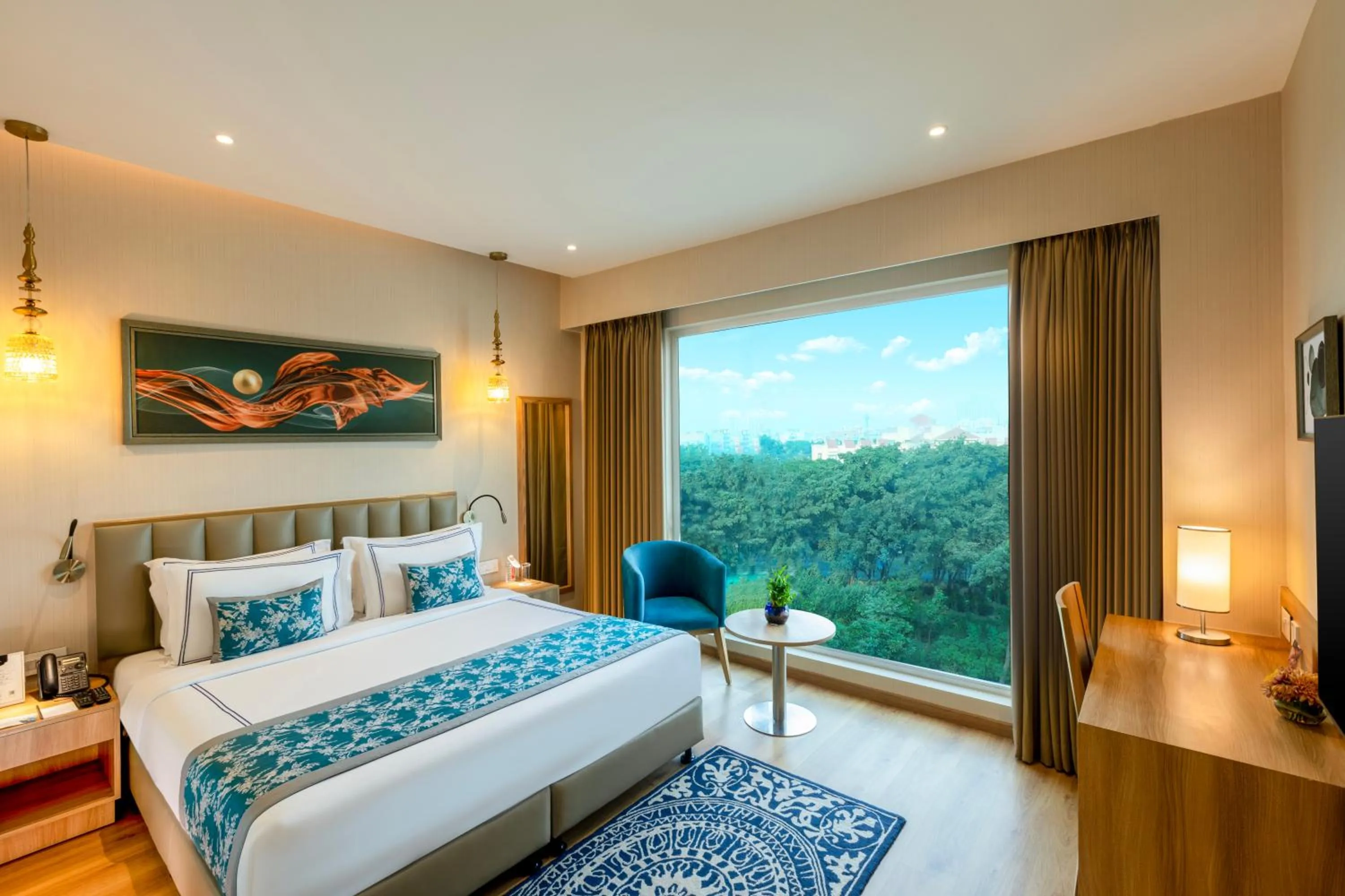 Bedroom, Bed in ExpoInn Suites and Convention