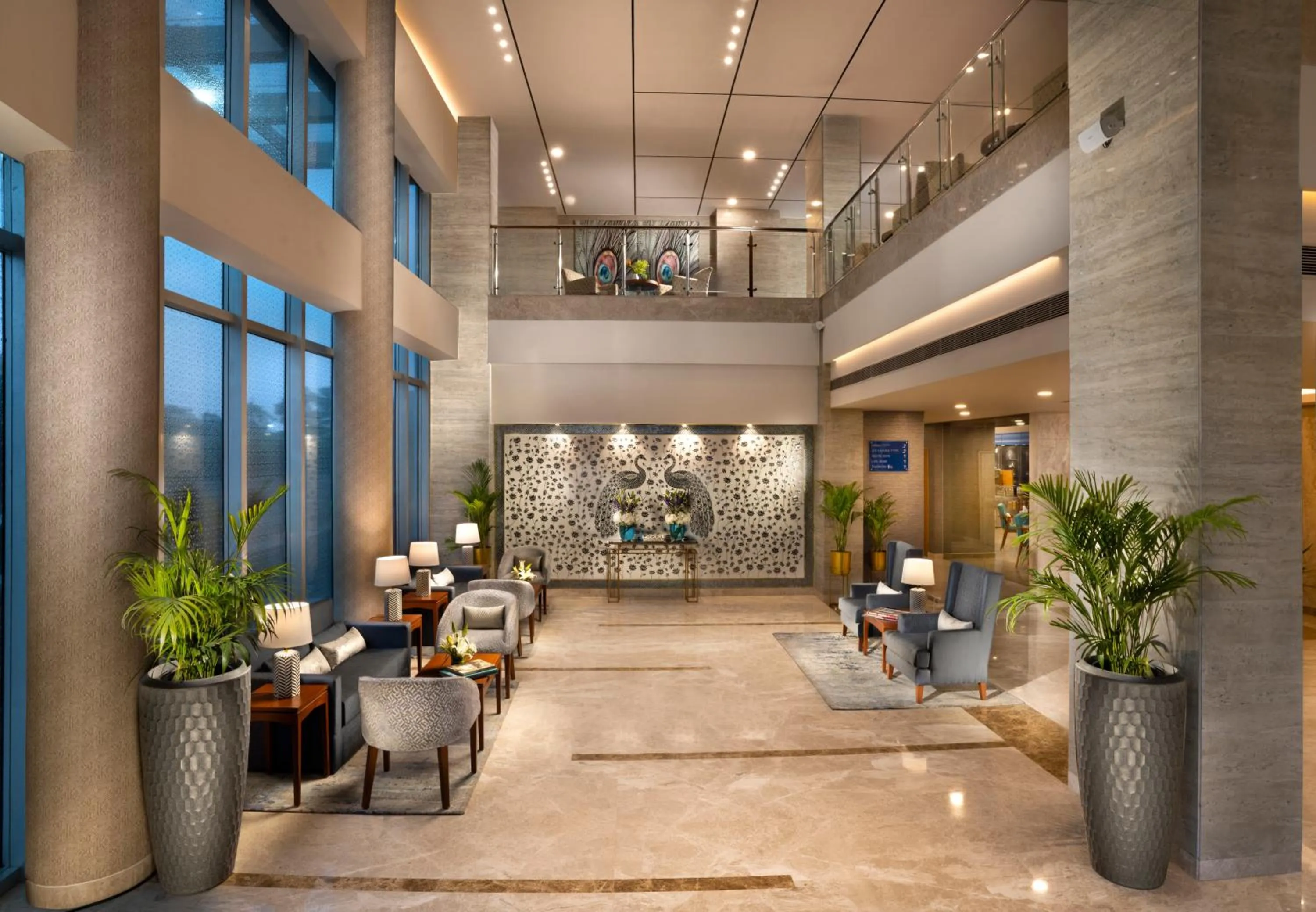 Lobby or reception in ExpoInn Suites and Convention