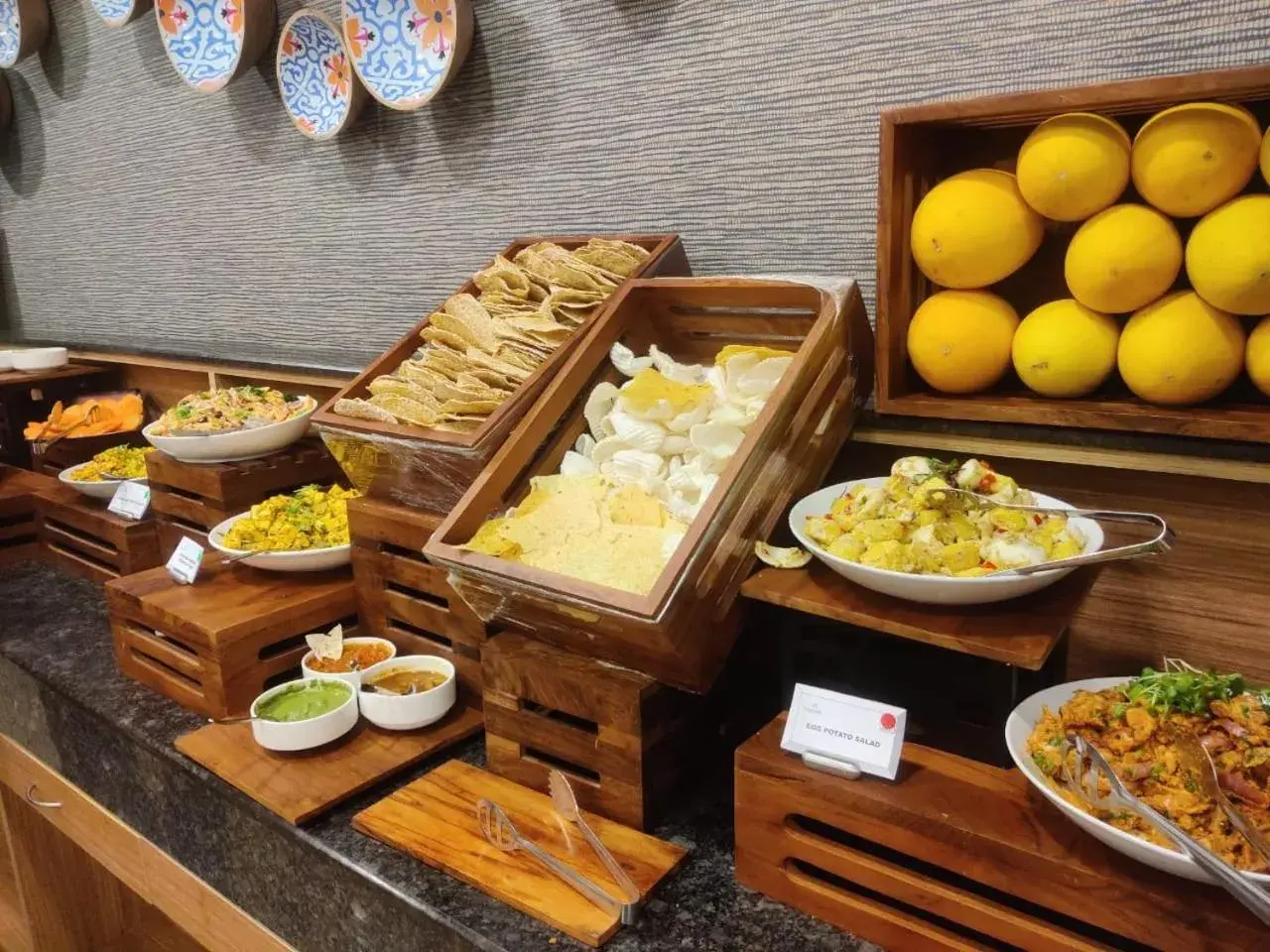 Food close-up in ExpoInn Suites and Convention Food close-up in ExpoInn Suites and Convention