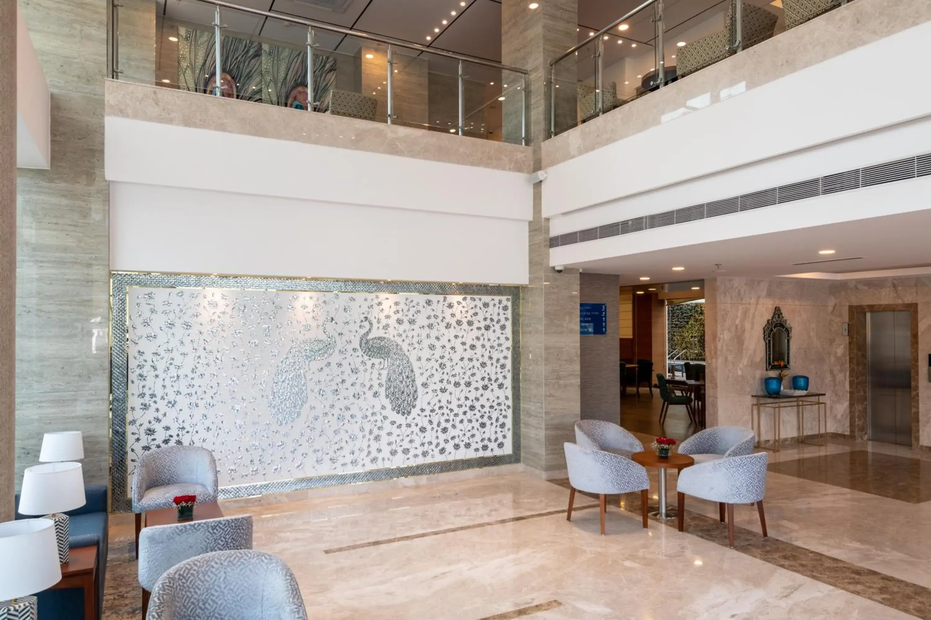 Lobby or reception in ExpoInn Suites and Convention Lobby or reception in ExpoInn Suites and Convention