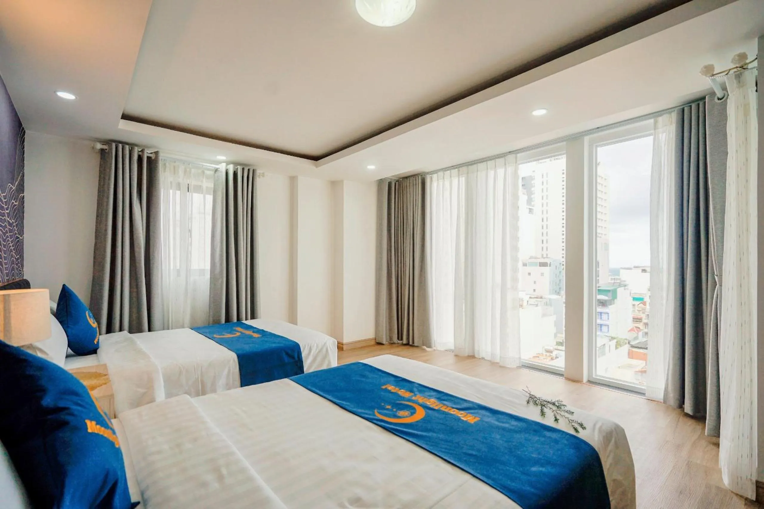 Photo of the whole room, Bed in Moonlight Nha Trang Hotel