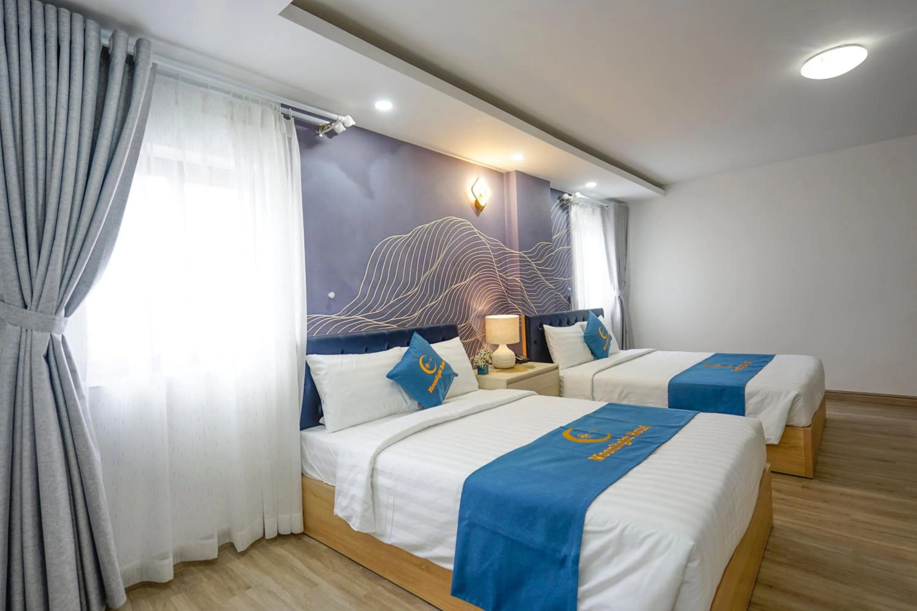 Bedroom, Bed in Moonlight Nha Trang Hotel