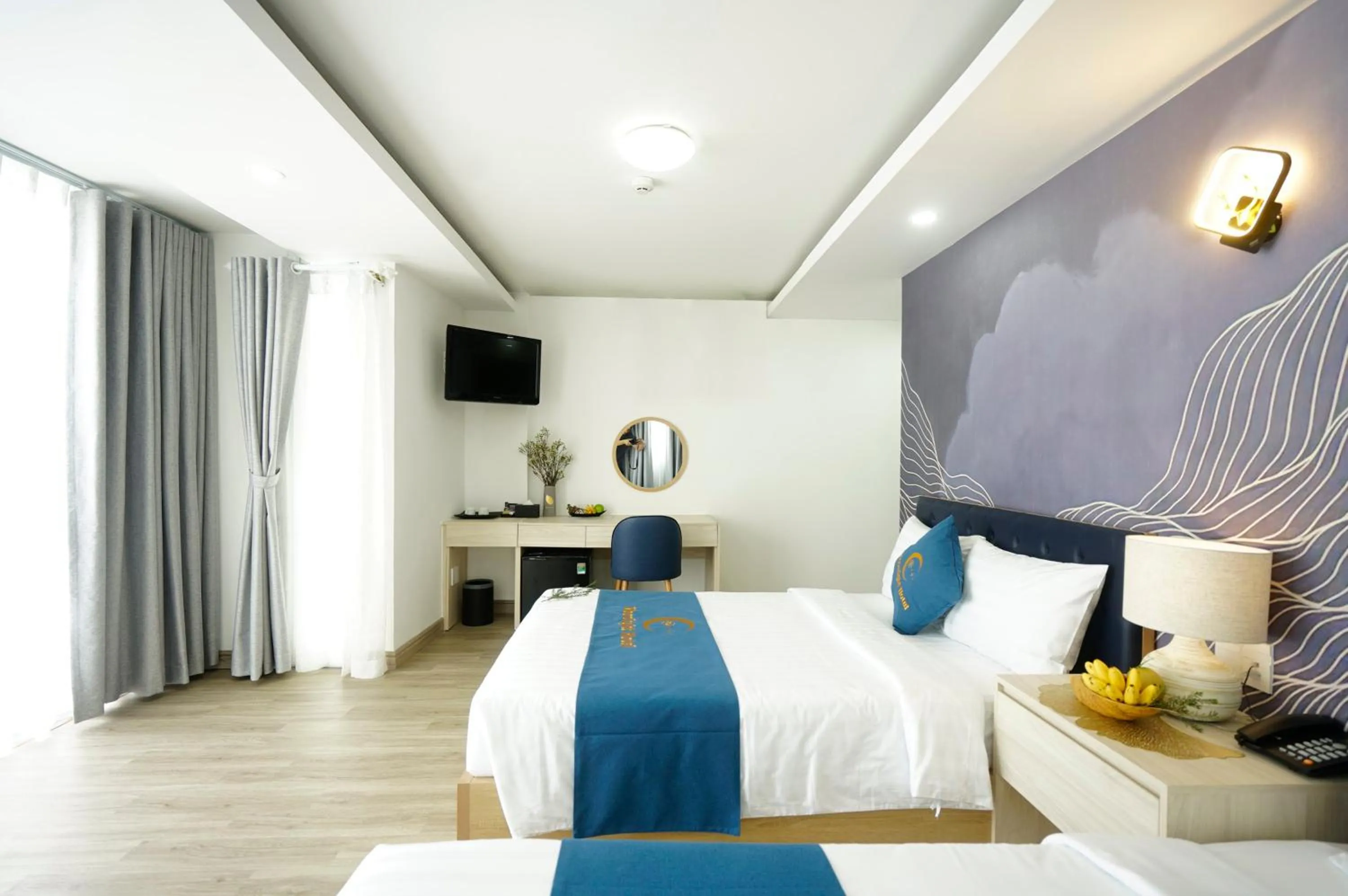 Photo of the whole room, Bed in Moonlight Nha Trang Hotel