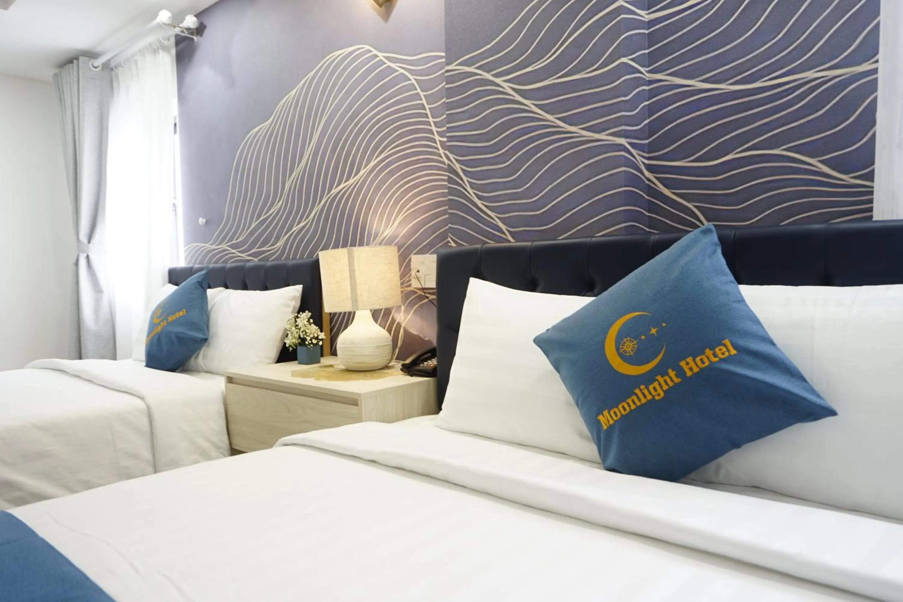 Bedroom, Bed in Moonlight Nha Trang Hotel