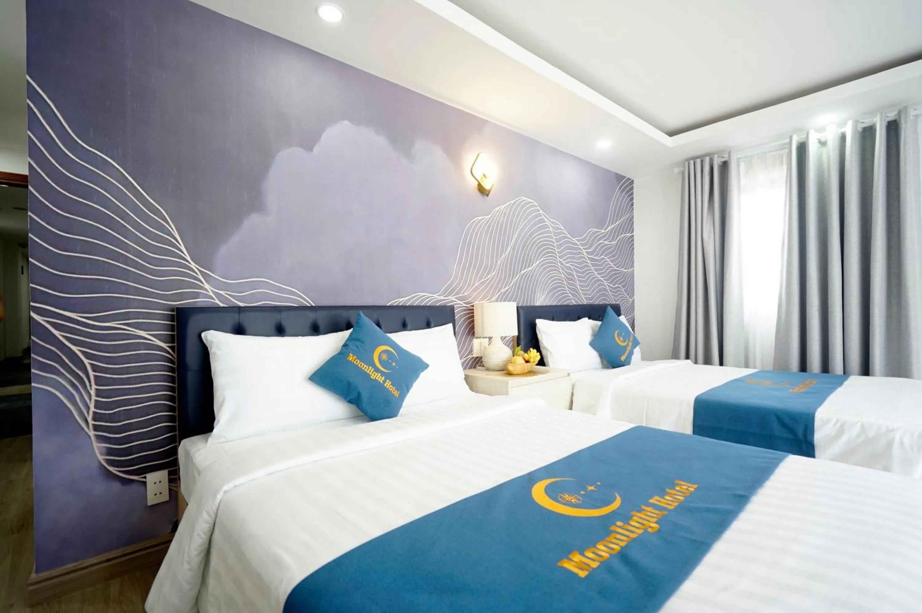 Bedroom, Bed in Moonlight Nha Trang Hotel