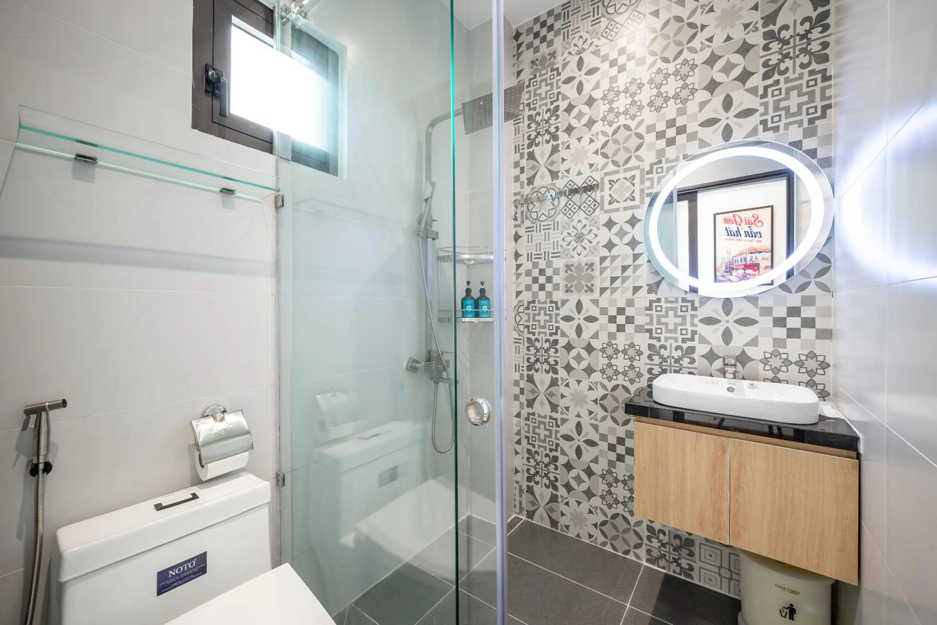 Shower in Cozrum Homes - Winter Corner