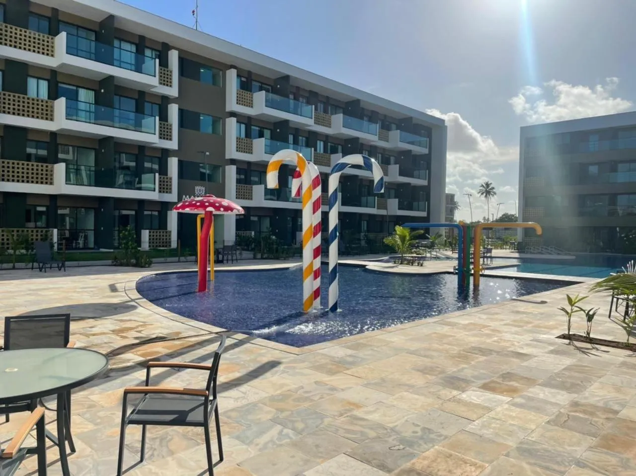 Children play ground in Porto Beach Resort - Mana Beach Experience