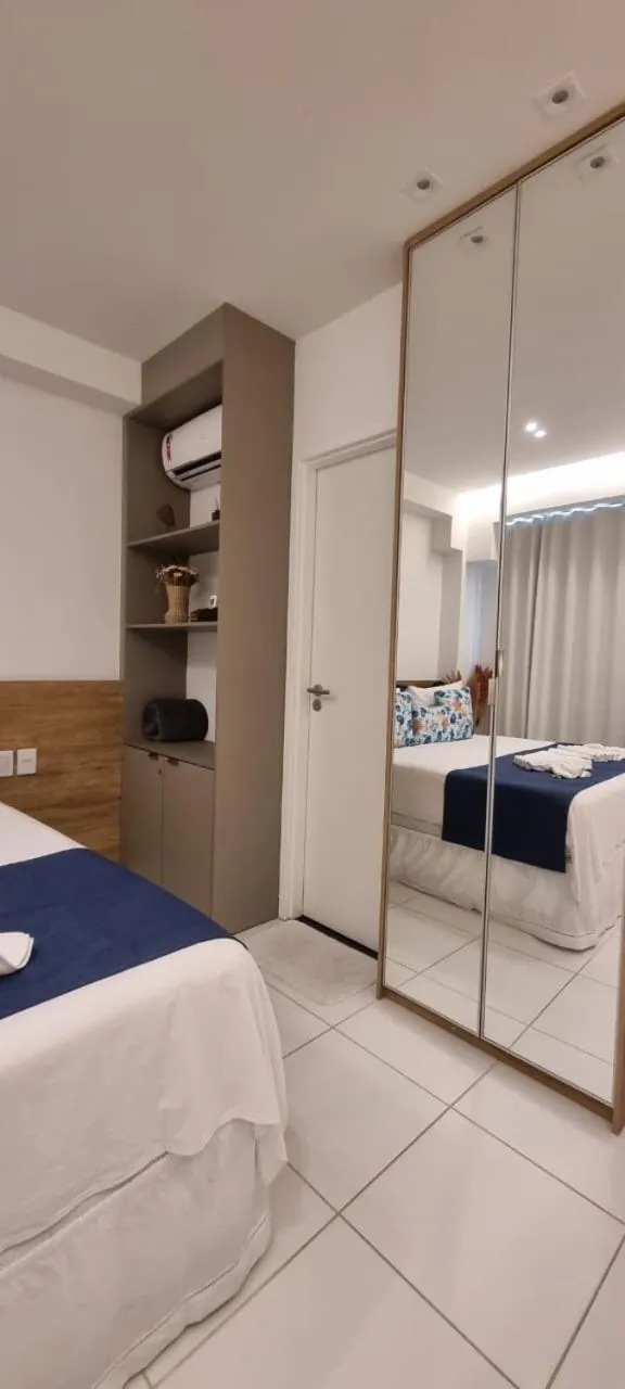 Bedroom, Bed in Porto Beach Resort - Mana Beach Experience
