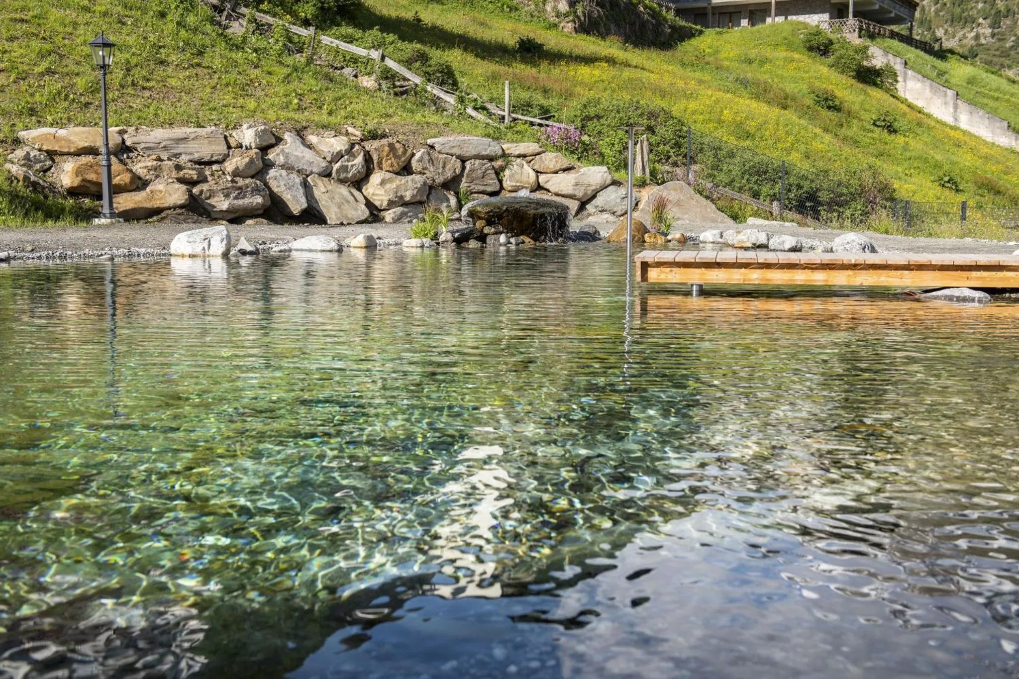 Garden view in Hotel Grünerhof