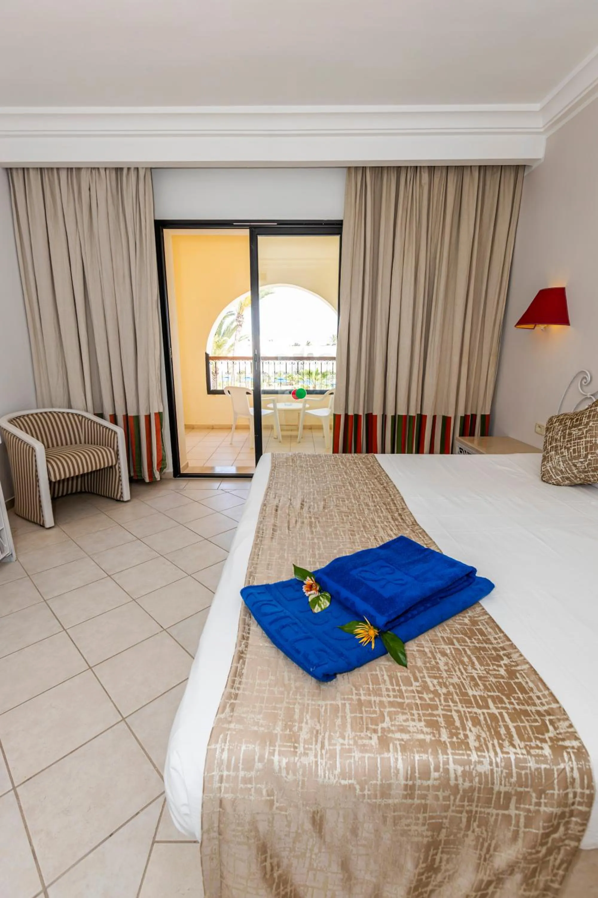 Bed in Le Petit Palais Djerba & Spa