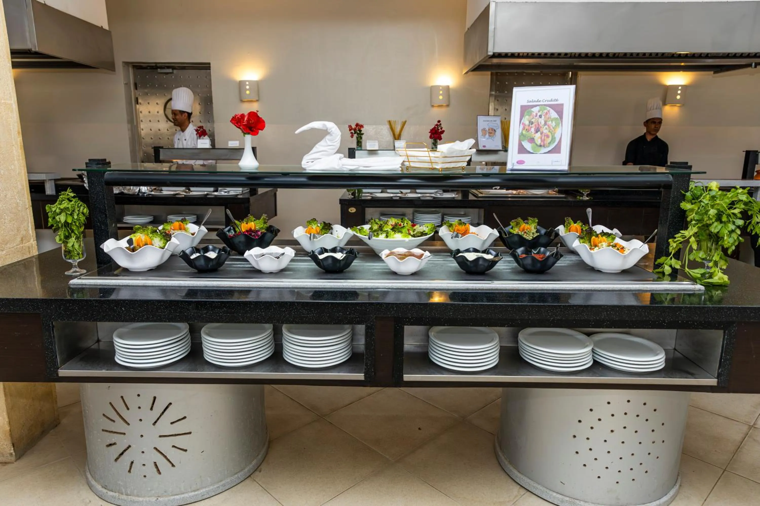 Breakfast in Le Petit Palais Djerba & Spa