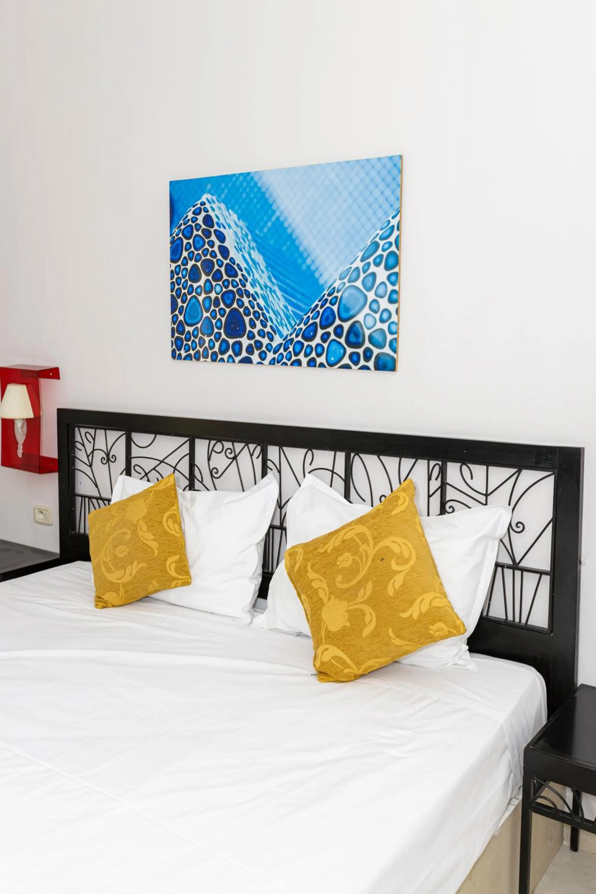 Bed in Le Petit Palais Djerba & Spa