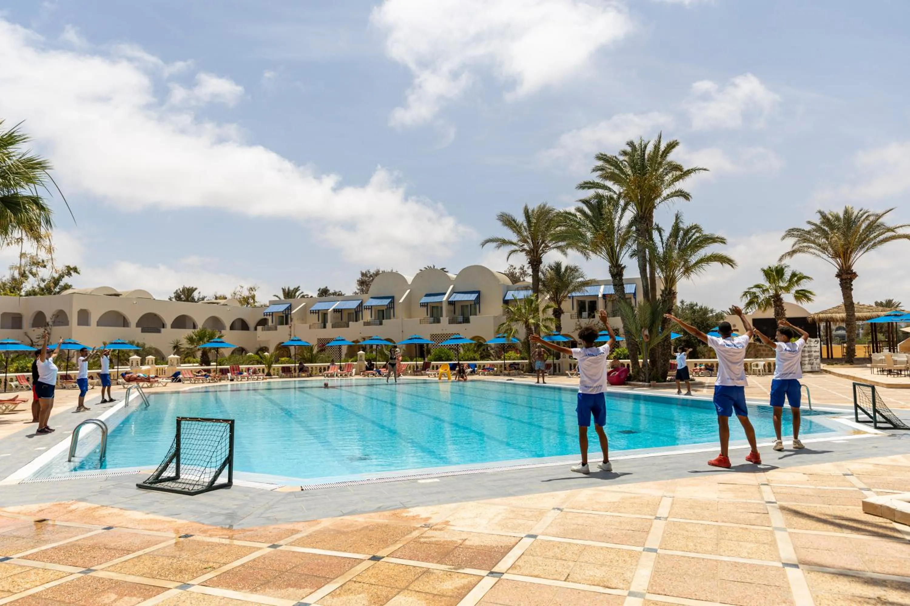 Swimming pool in Le Petit Palais Djerba & Spa
