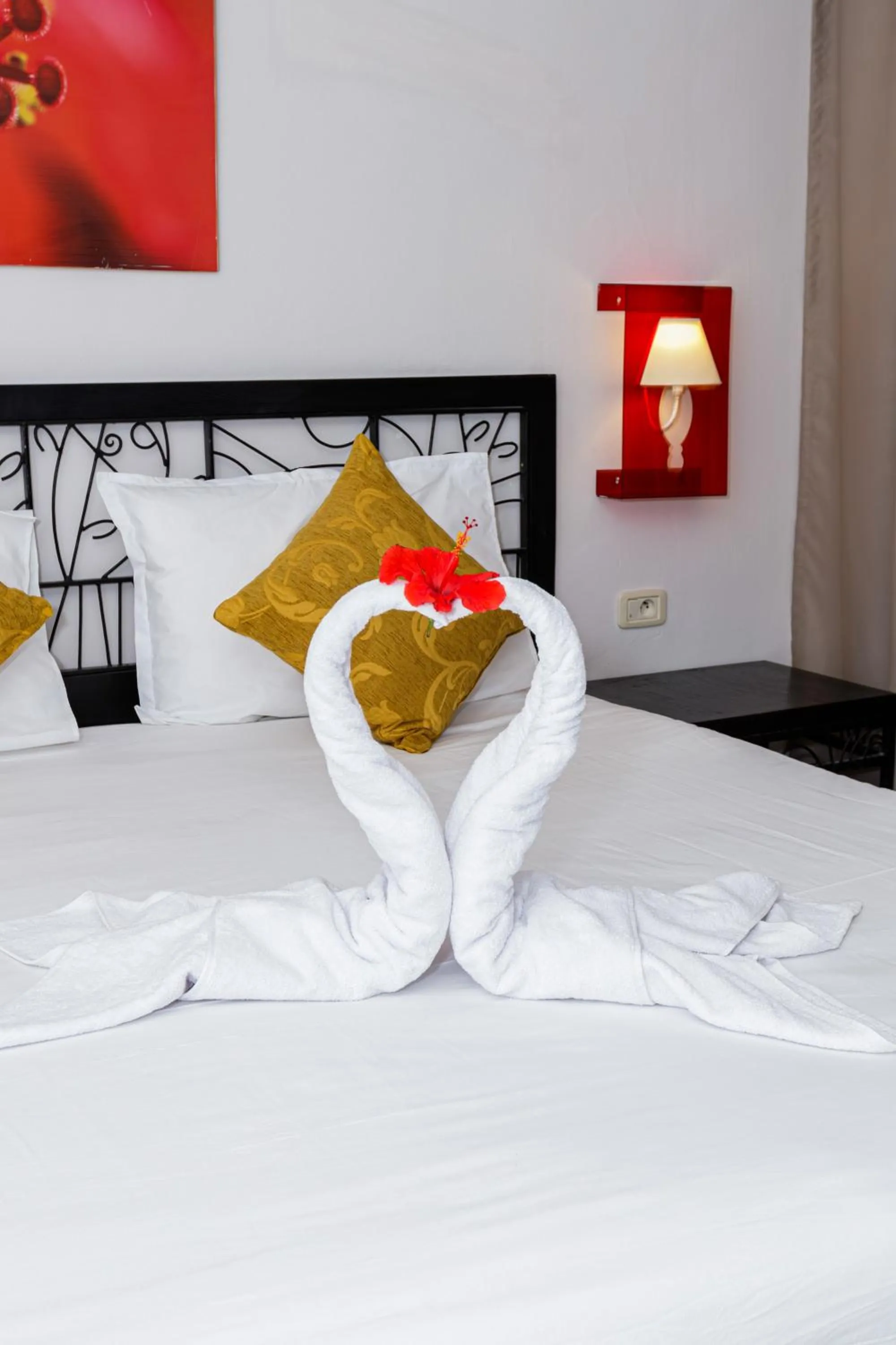 Bed in Le Petit Palais Djerba & Spa