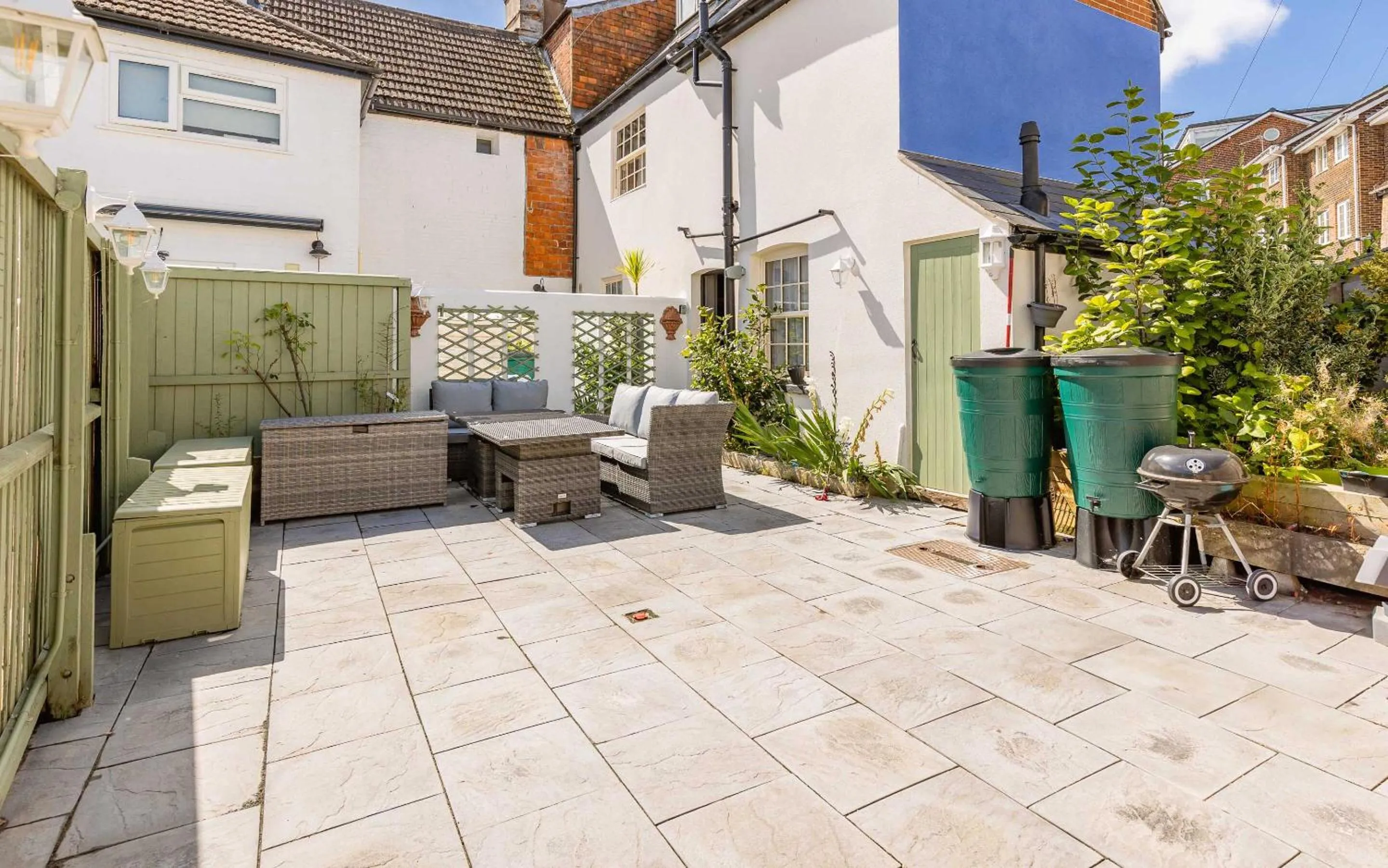 Garden in Jersey Cottage