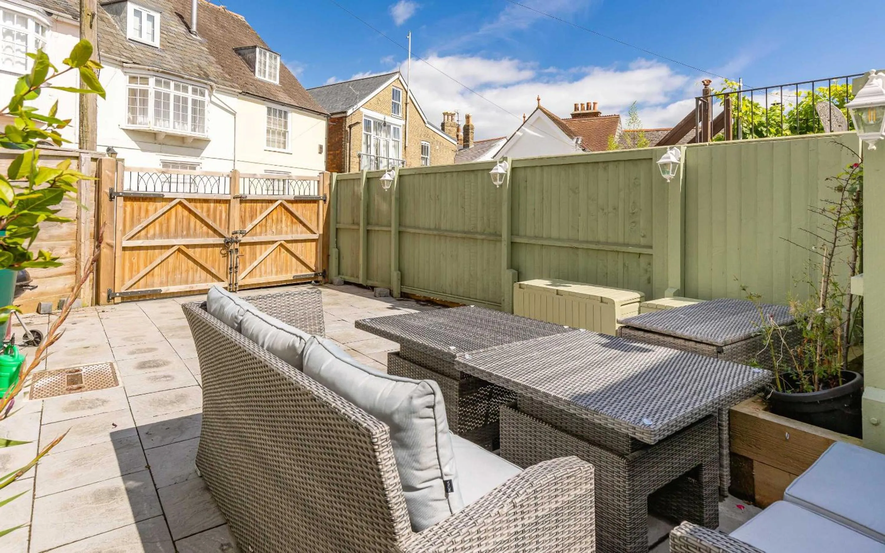 Garden in Jersey Cottage