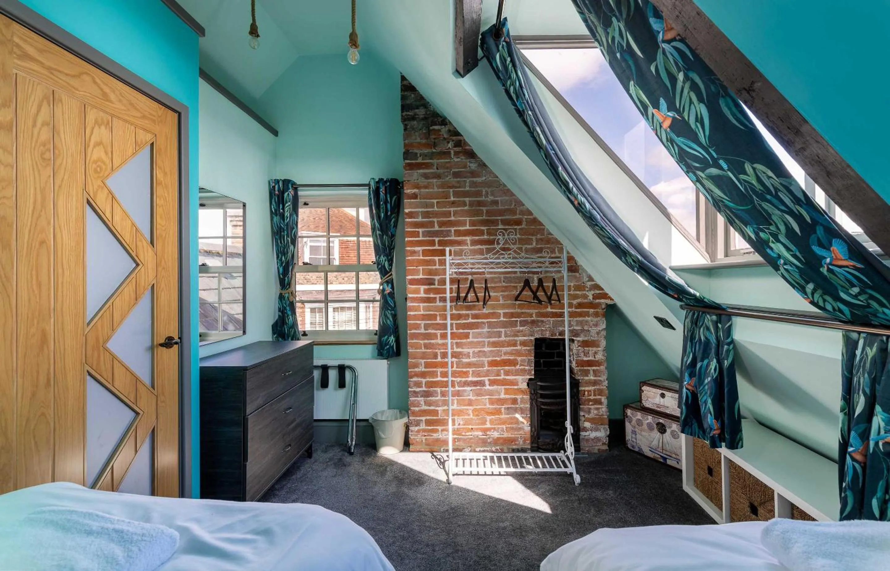 Bedroom, Bed in Jersey Cottage
