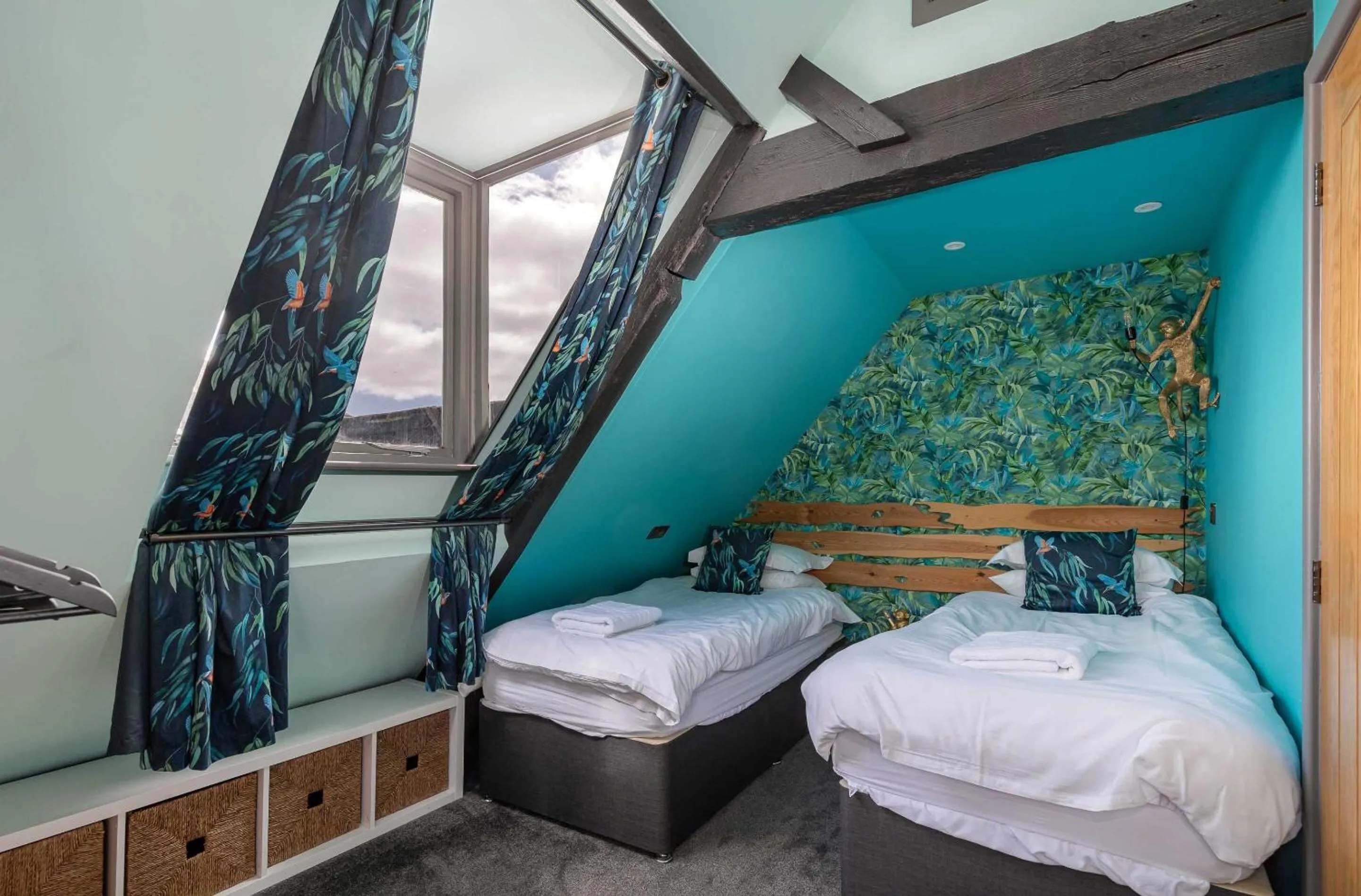 Bedroom, Bed in Jersey Cottage