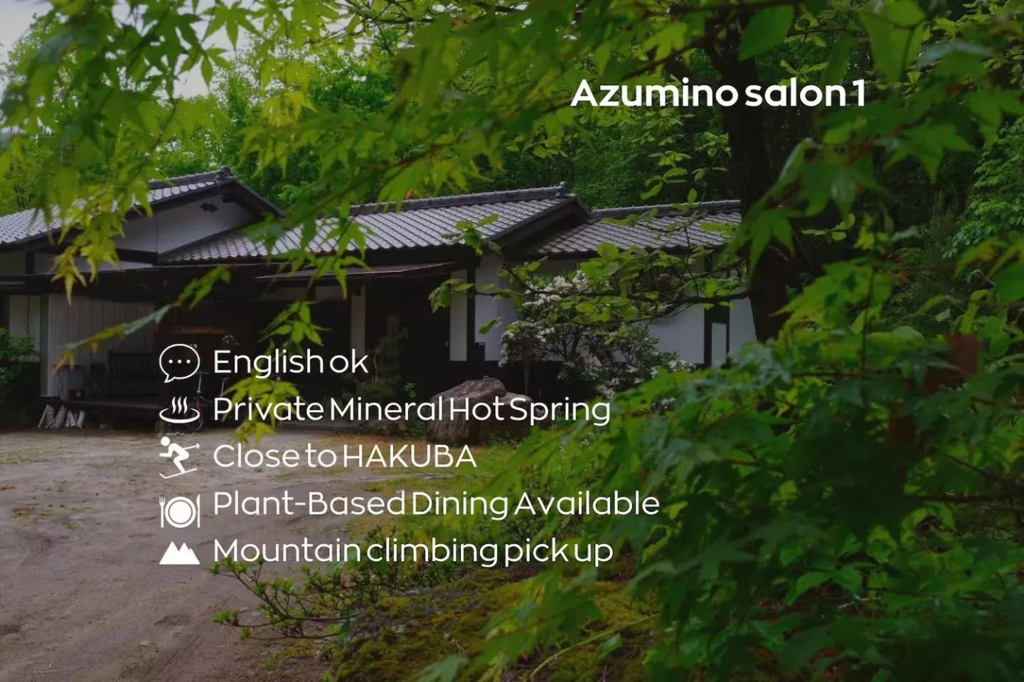 Property building in Azumino Salon1 Cozy Onsen Retreat