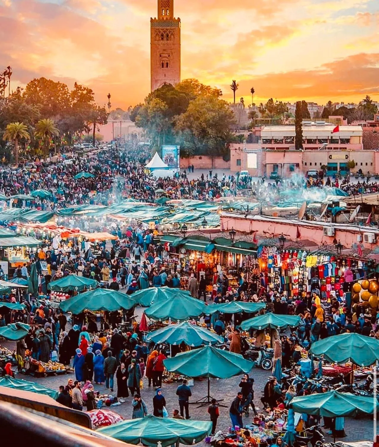 Nearby landmark in Riad Allal