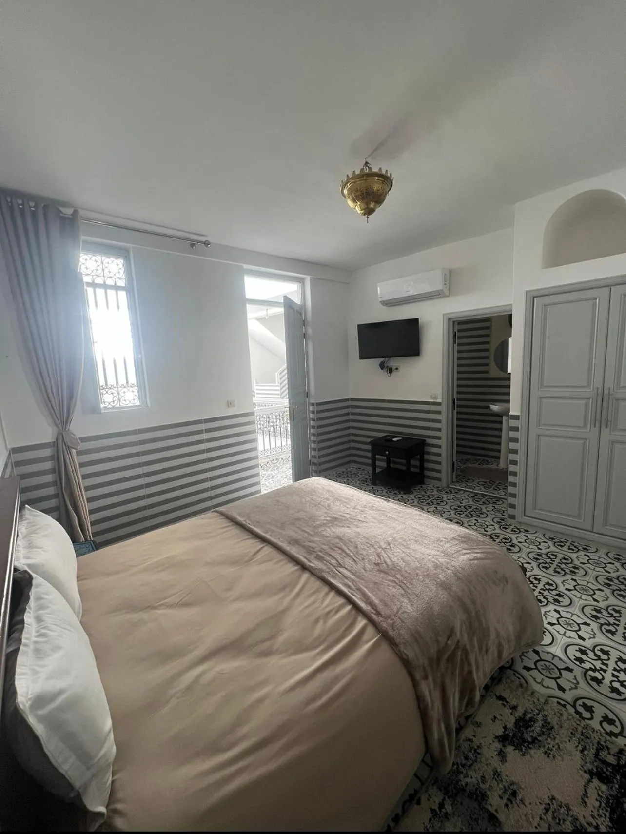 Bedroom, Bed in Riad Allal