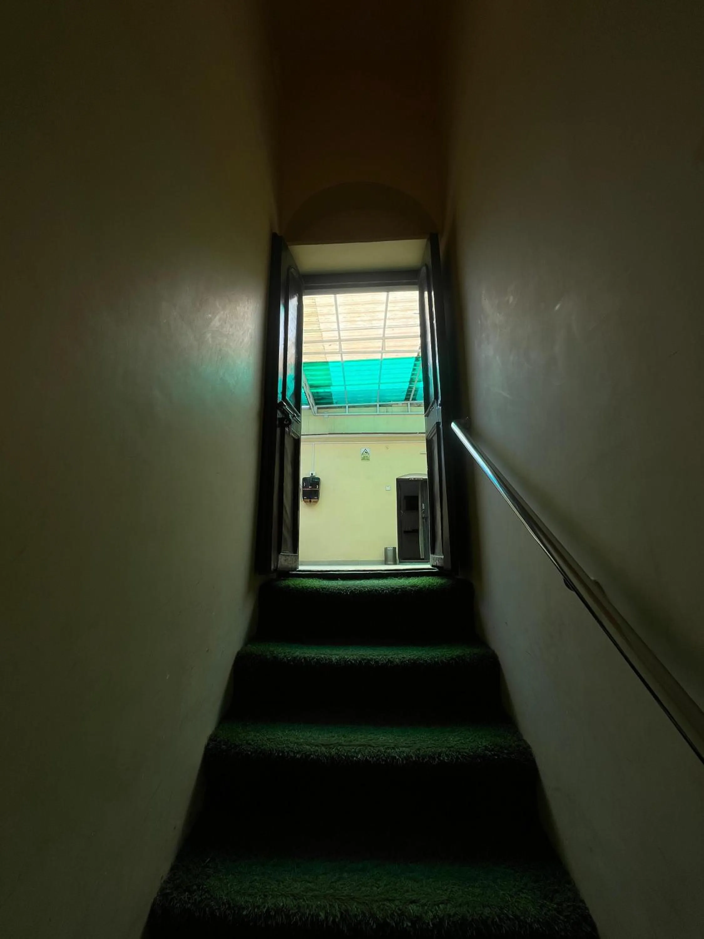 Balcony/Terrace in Foreigners Inn