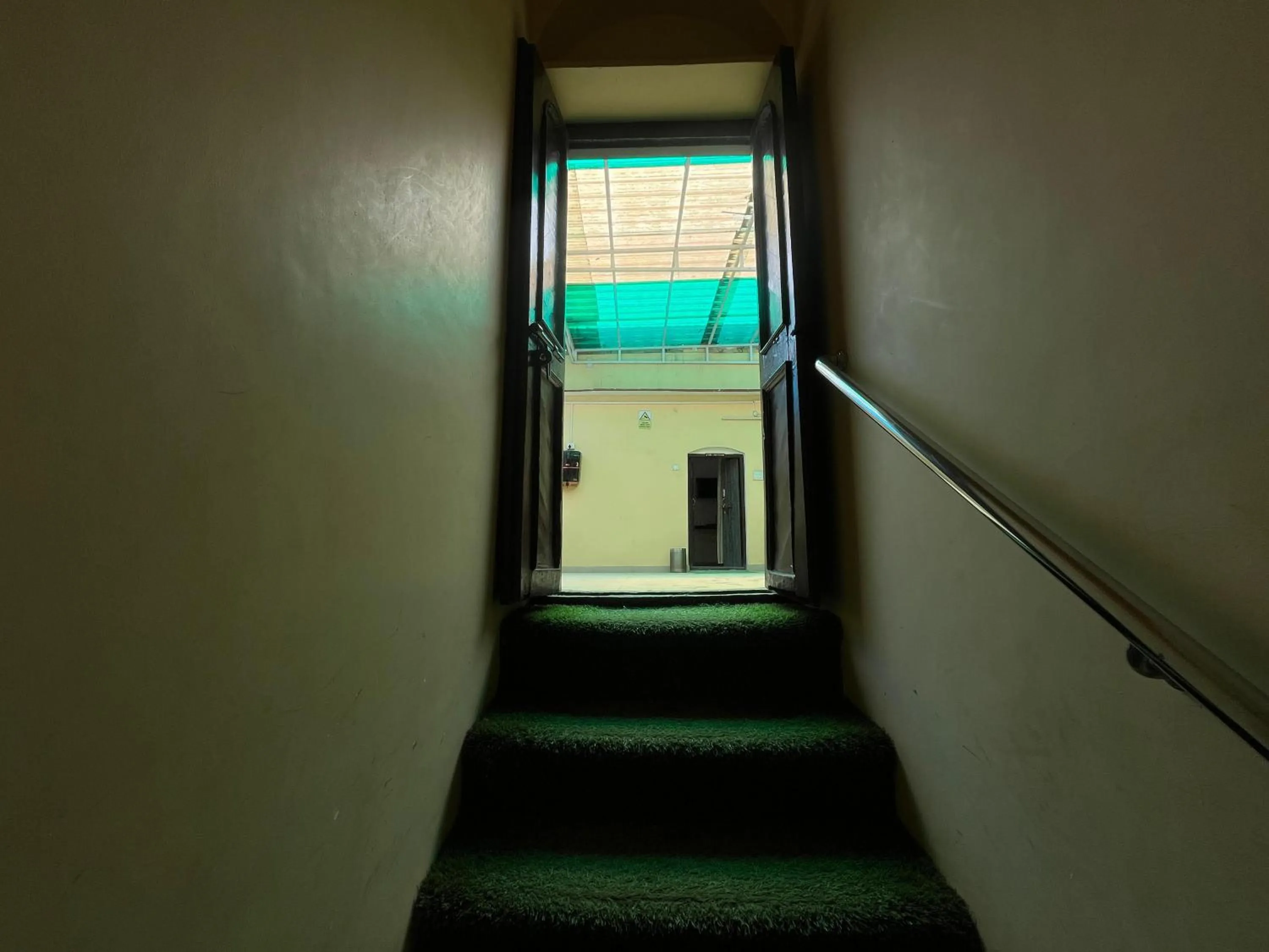 Balcony/Terrace in Foreigners Inn