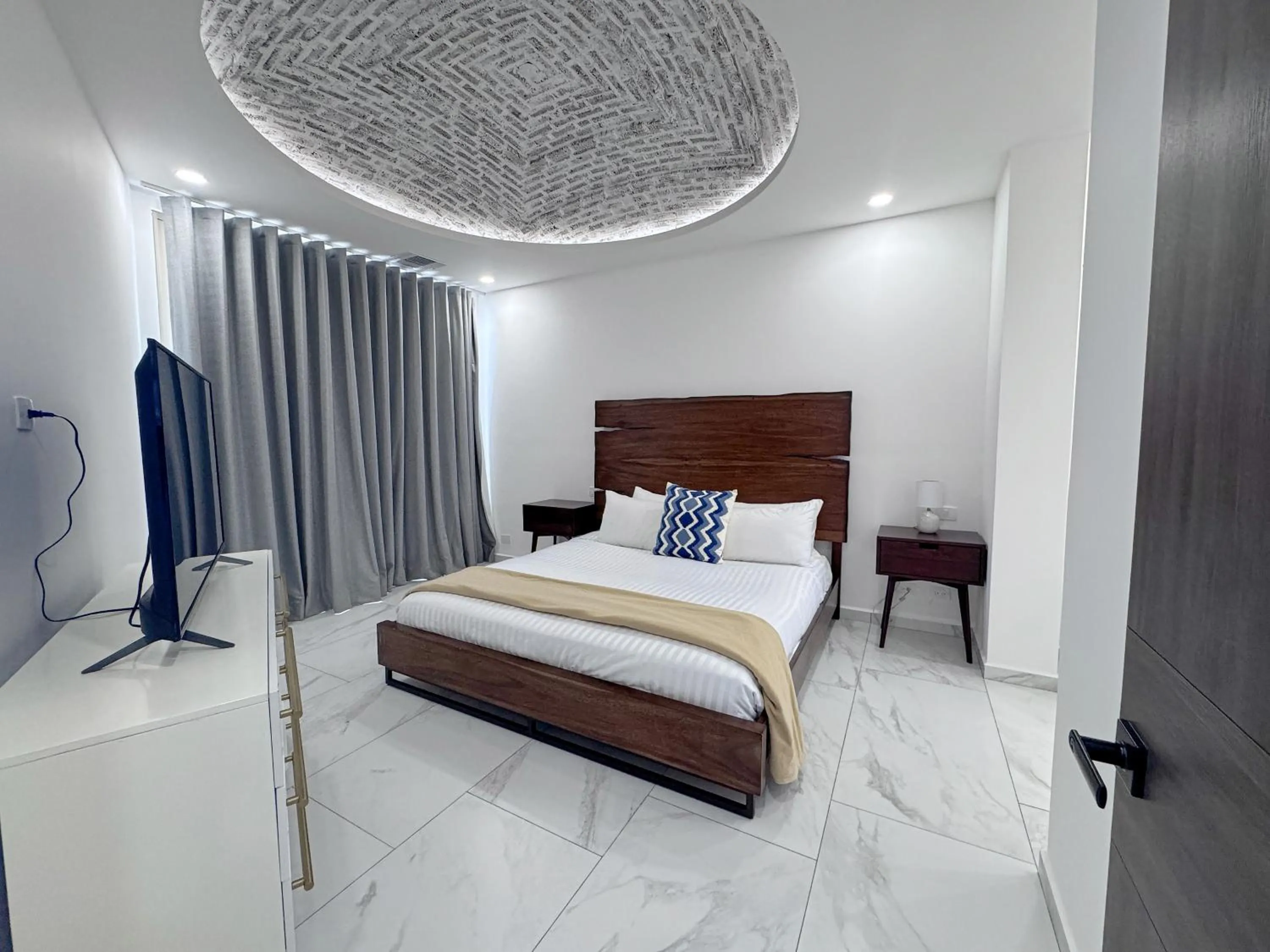 Bed in Casa Blanca Golf Villas