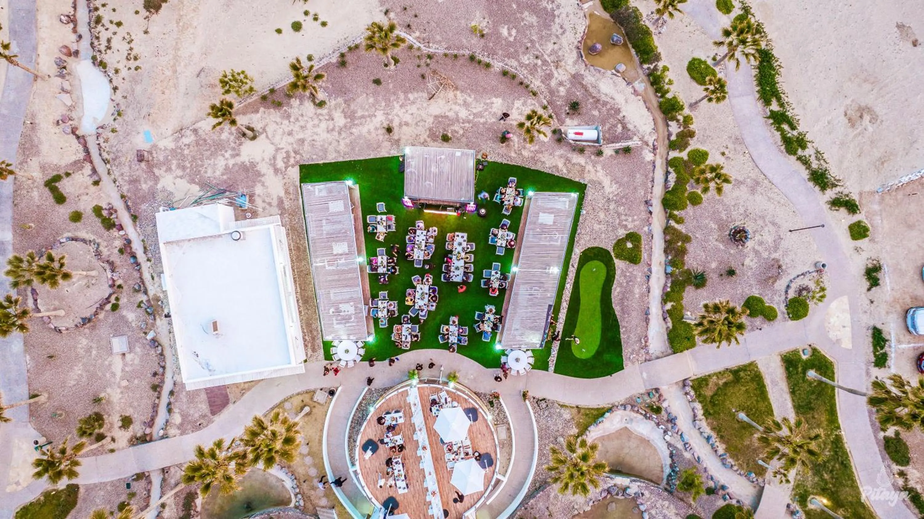 Bird's eye view in Casa Blanca Golf Villas