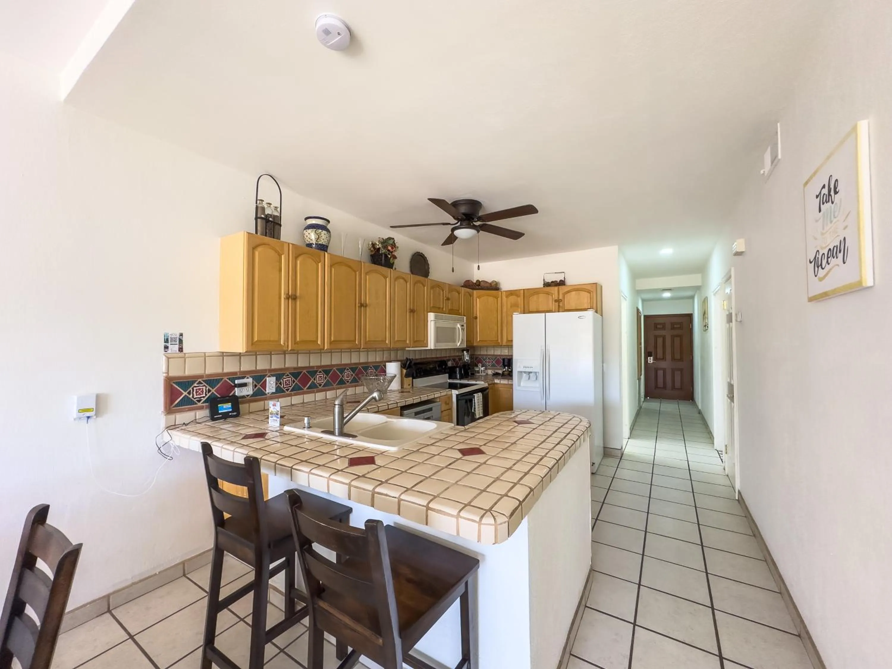 Kitchen or kitchenette in Casa Blanca Golf Villas