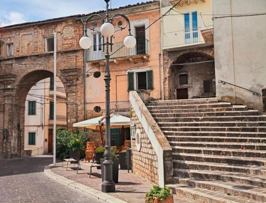 Landmark view in Borgo Antico