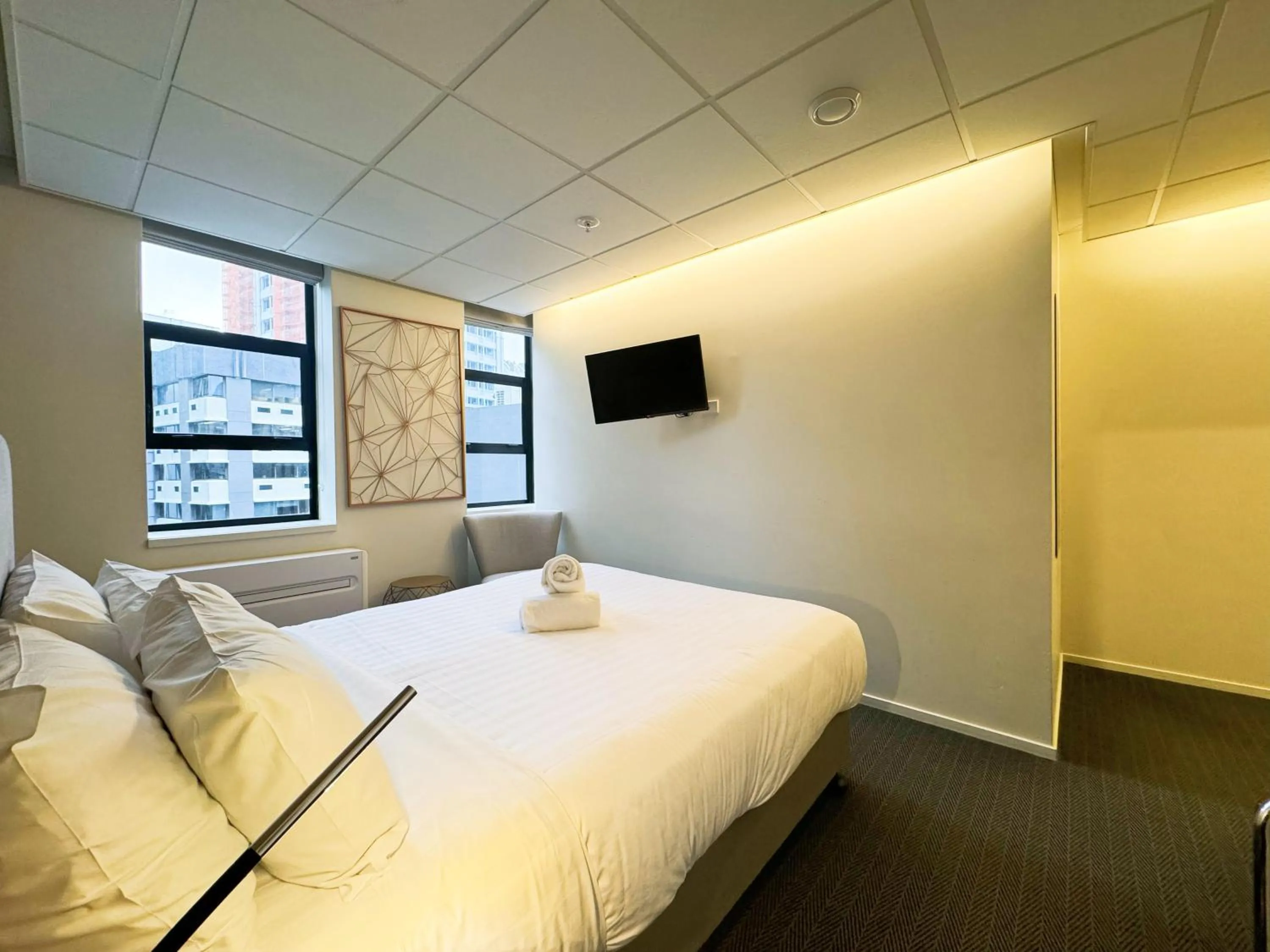 Bed in Park Hotel, Lambton Quay