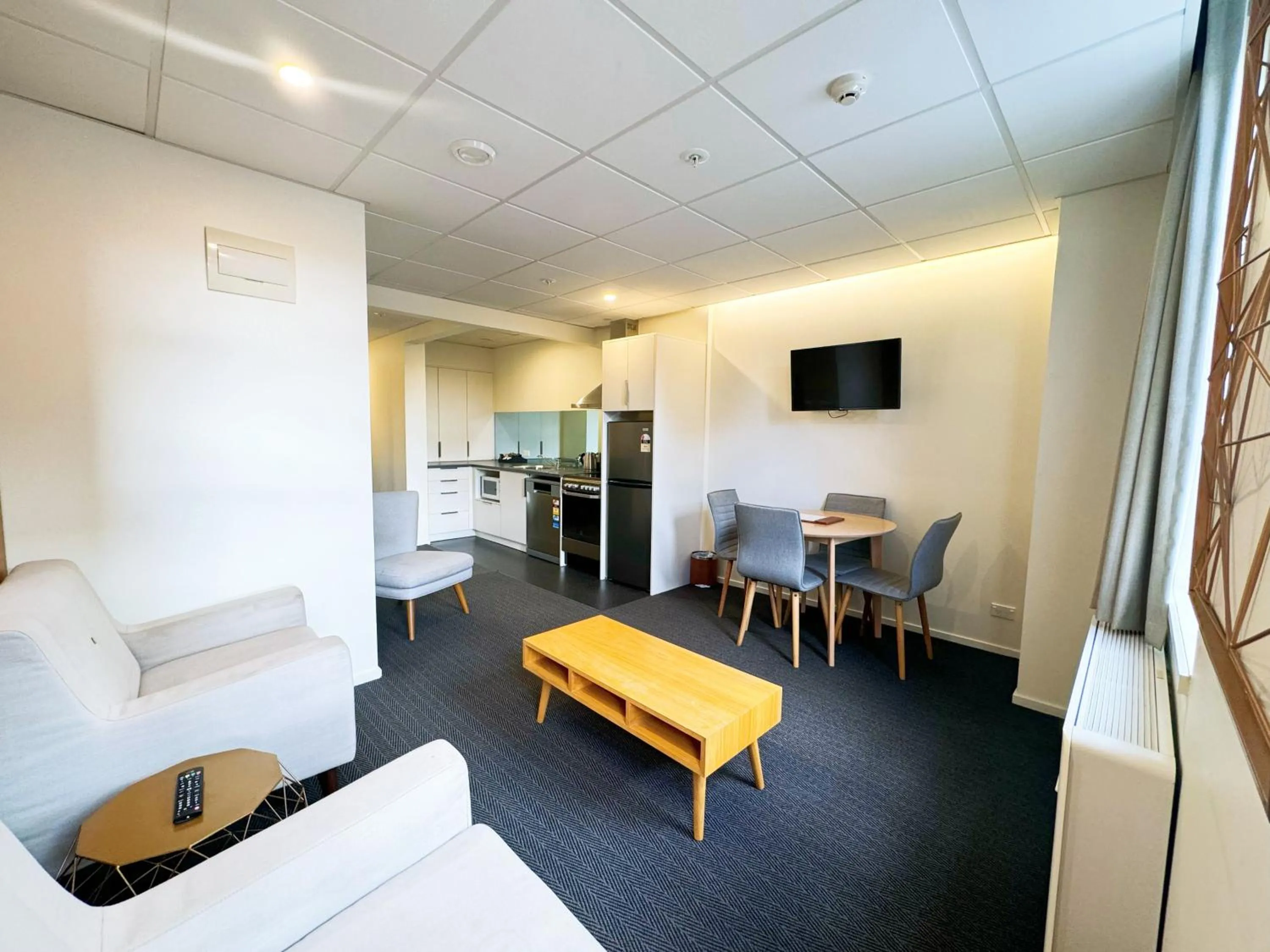 Living room in Park Hotel, Lambton Quay