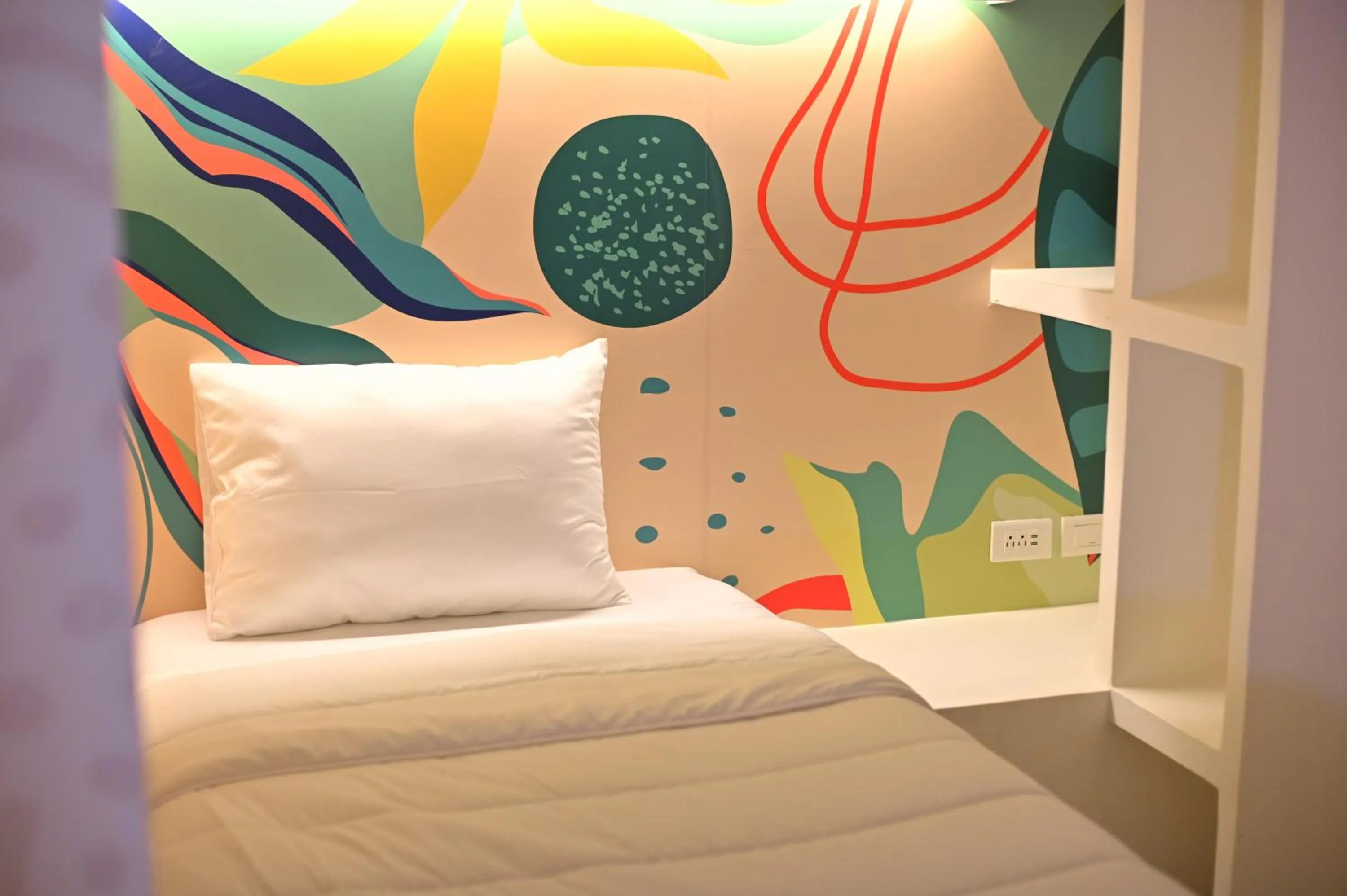 Bed in Hotel Nomadic Design