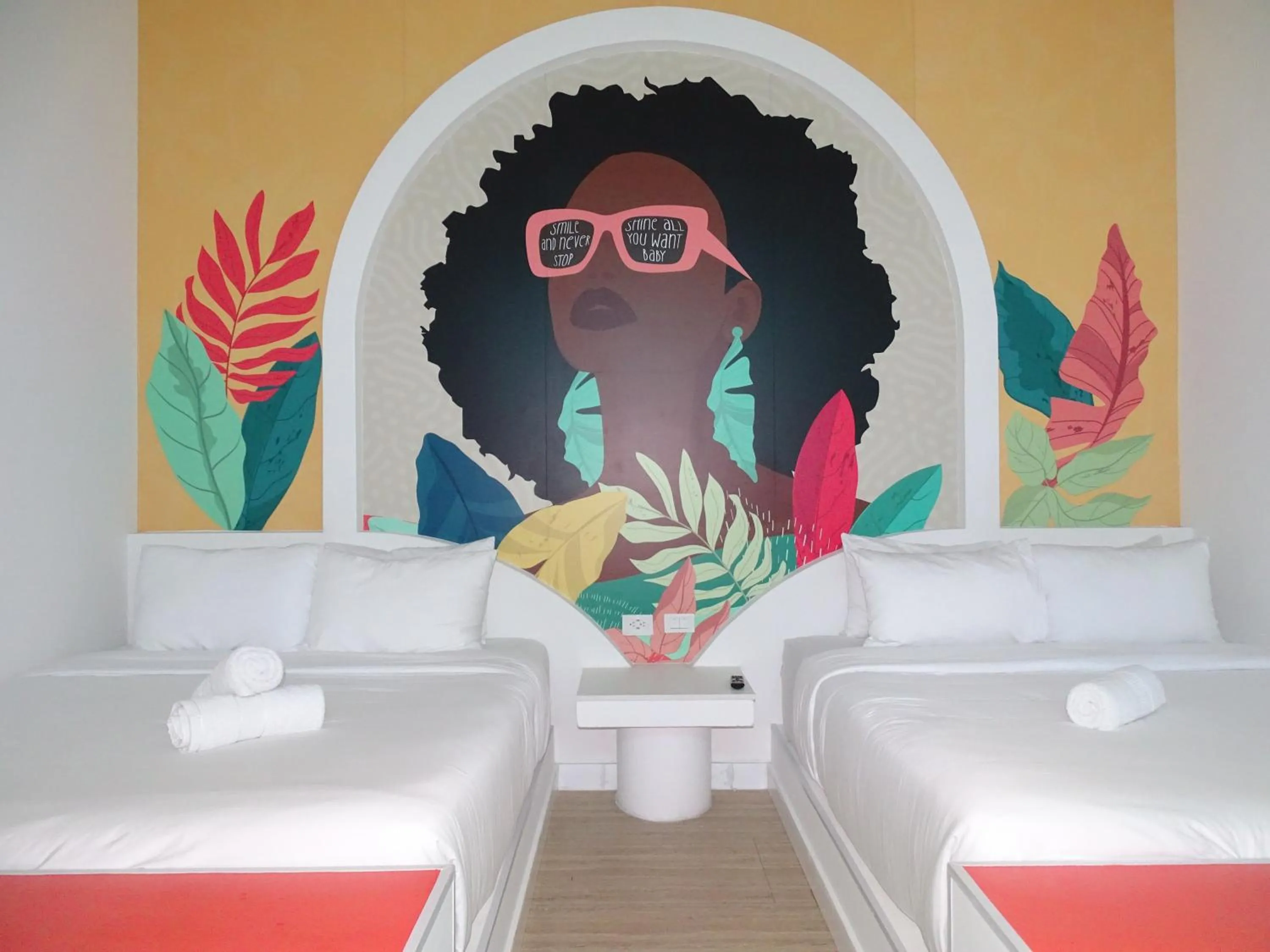 Bed in Hotel Nomadic Design