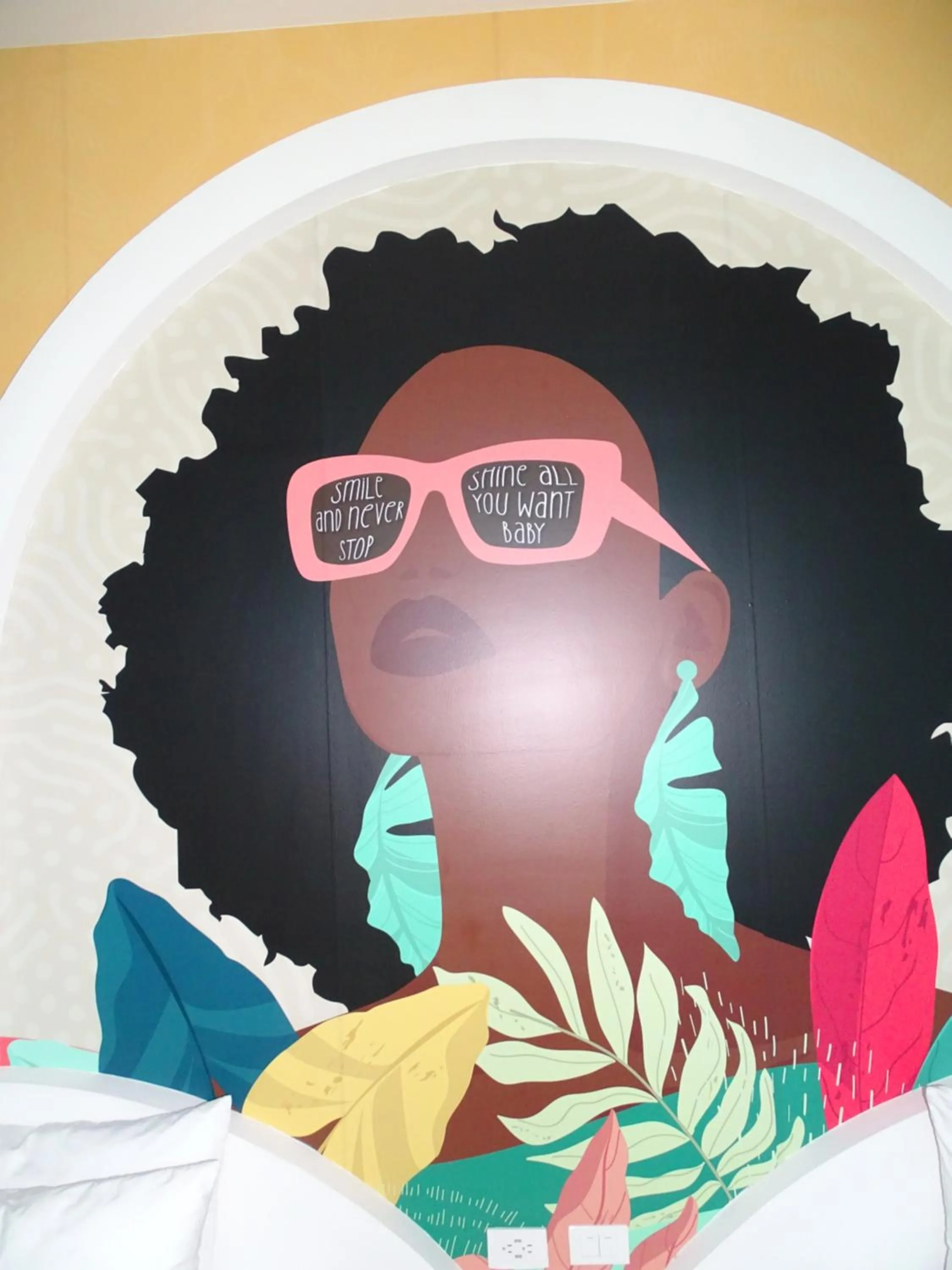 Decorative detail in Hotel Nomadic Design